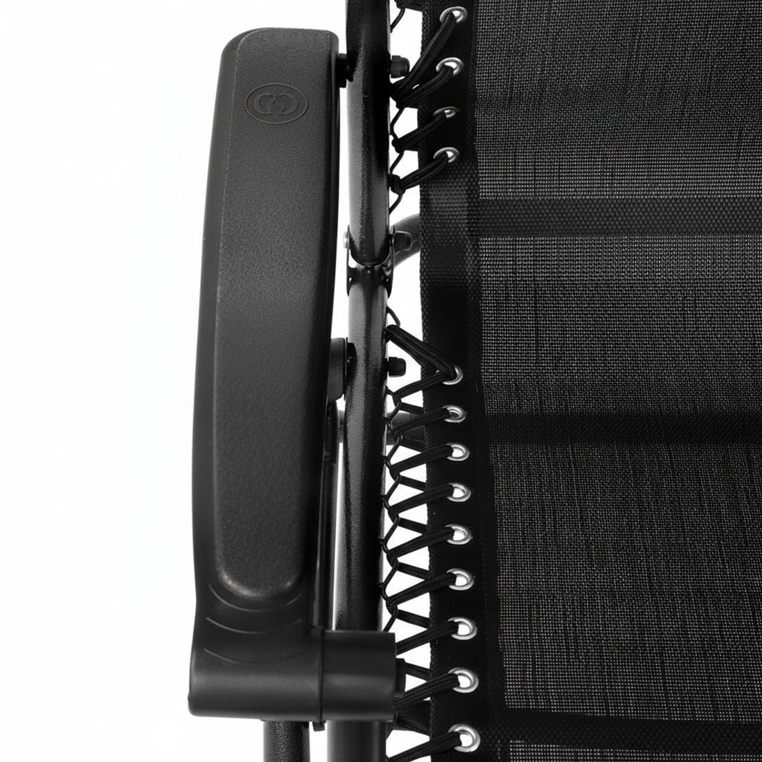 10 Gardeon Zero Gravity Chair Recliner Outdoor Lounge Padded Headrest Adjustable Locking Comfortable Portable - Black, 10 of 10