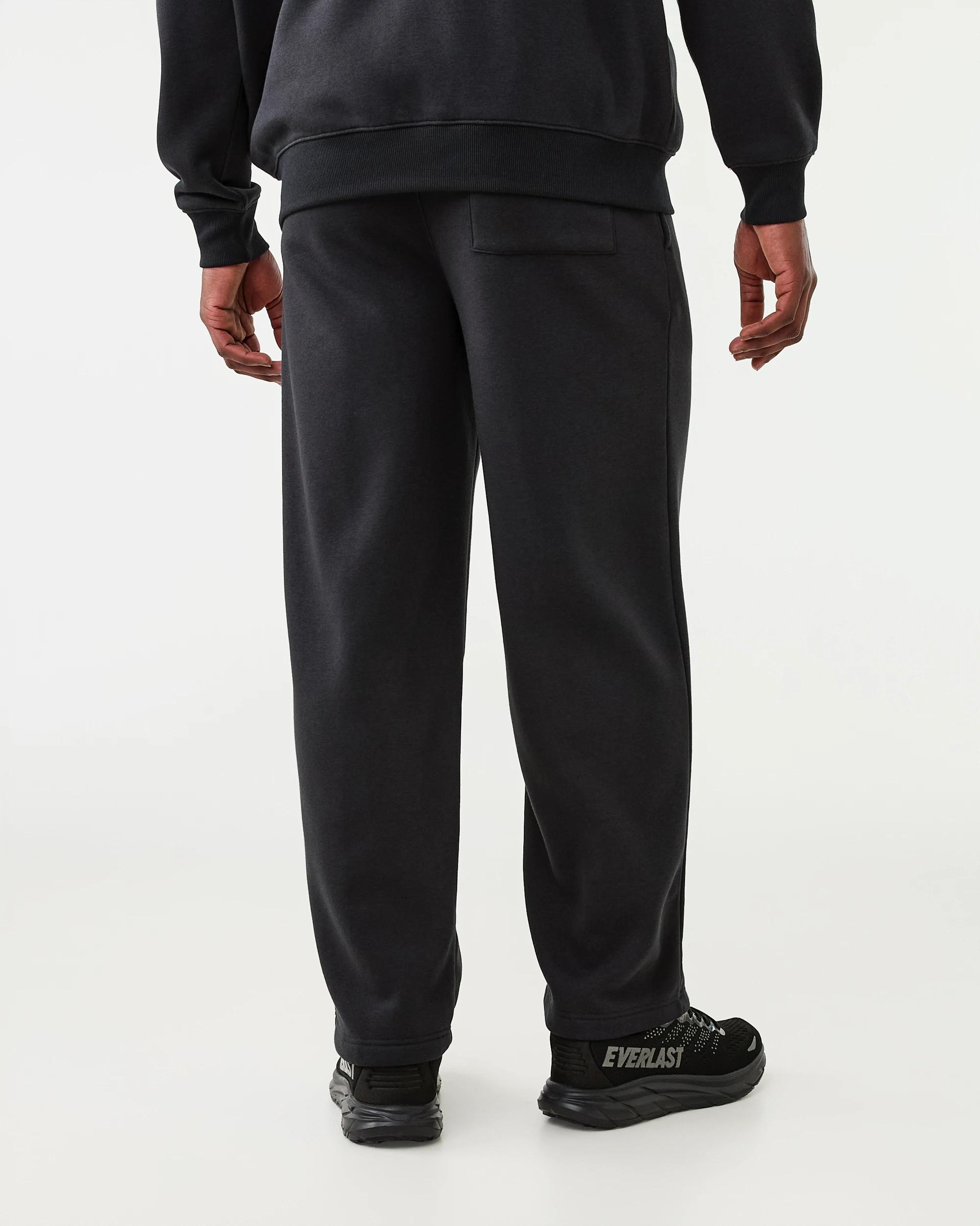 3 Everlast Wide Leg Trackpants Fade Black, 3 of 7
