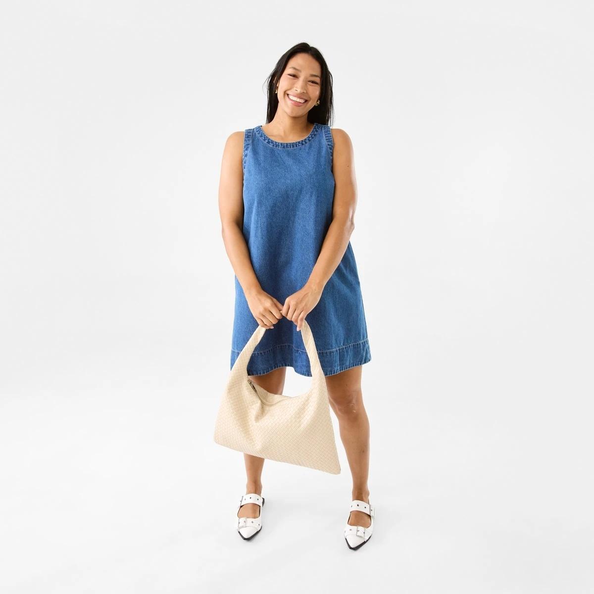 7 Weave Shoulder Bag SEASHELL, 7 of 8