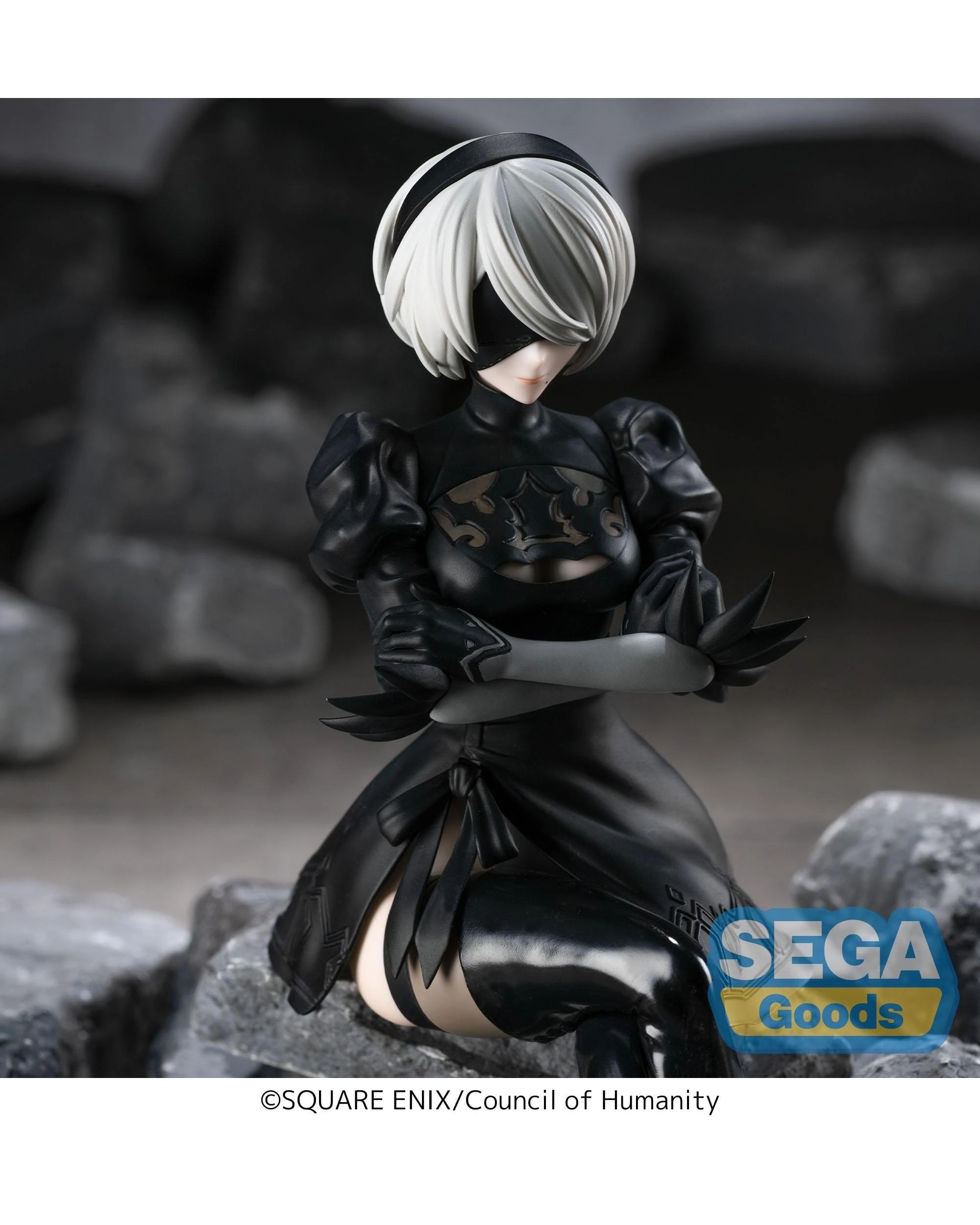 8 NieR:Automata Ver1.1a 2B PM Perching Figure, 8 of 9