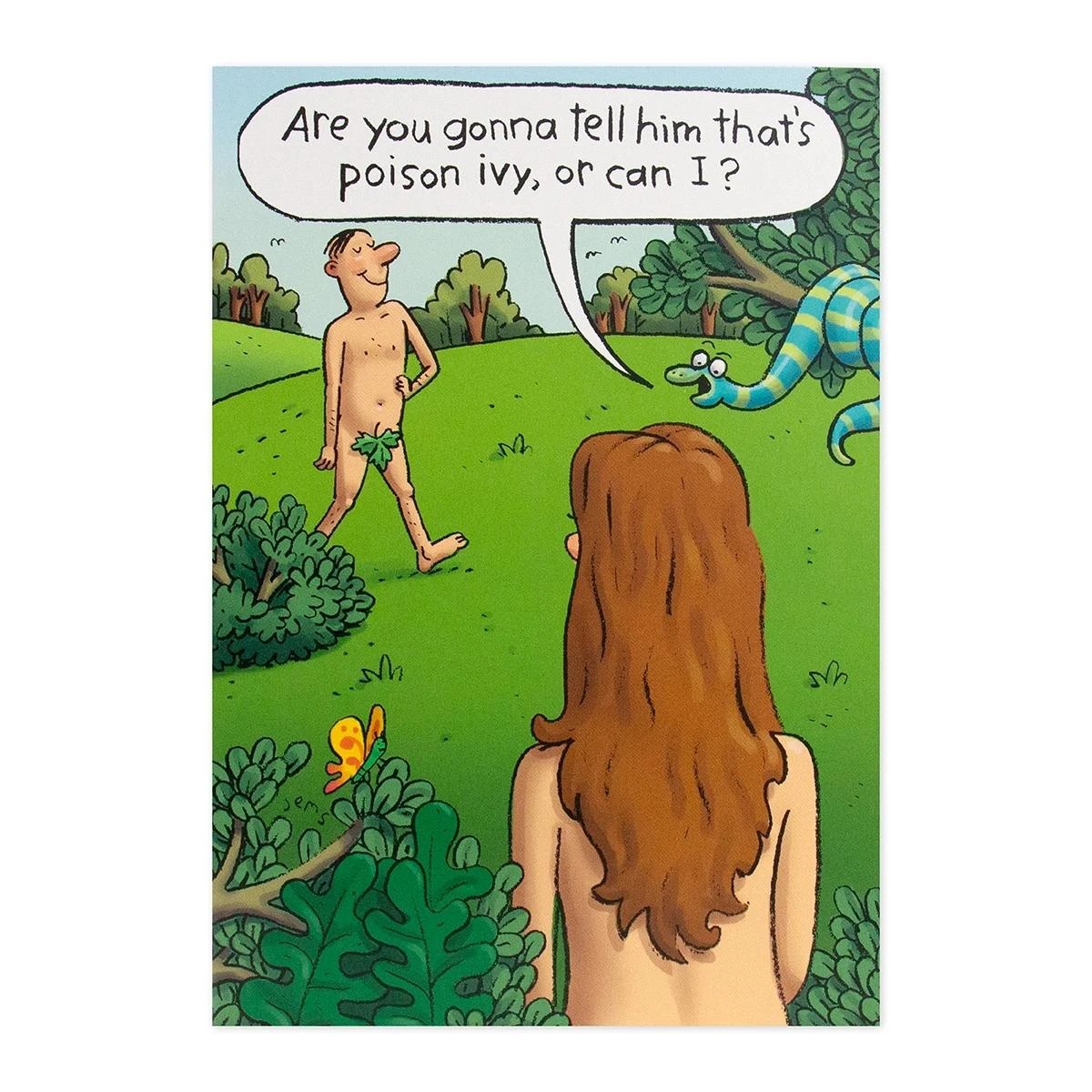 3 Connections from Hallmark Humorous Birthday Card - Poison Ivy, 3 of 3