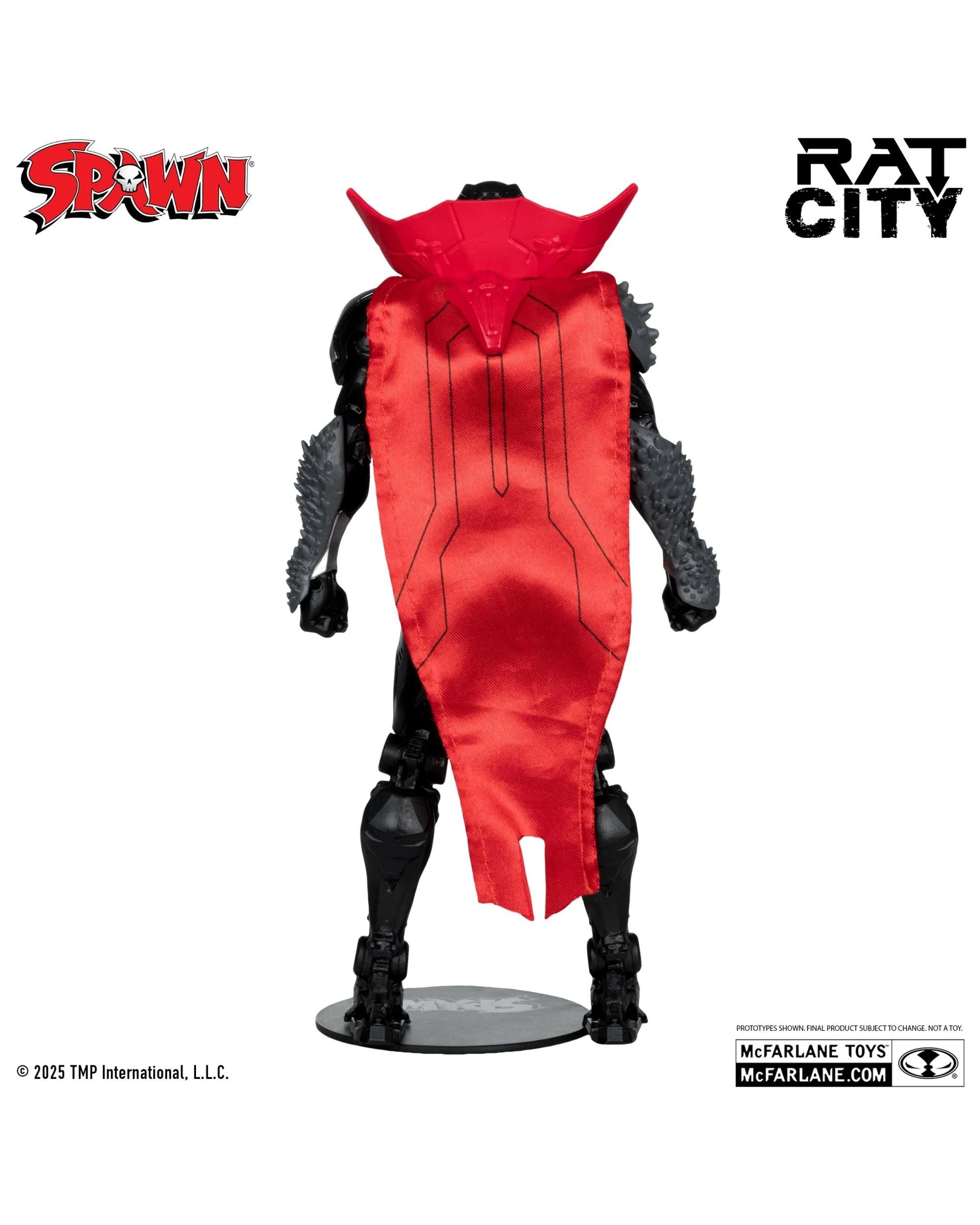 7 McFarlane 30th Anniversary Spawn The Deviant Rat City Red Platinum Edition 7 inch Action Figure, 7 of 10