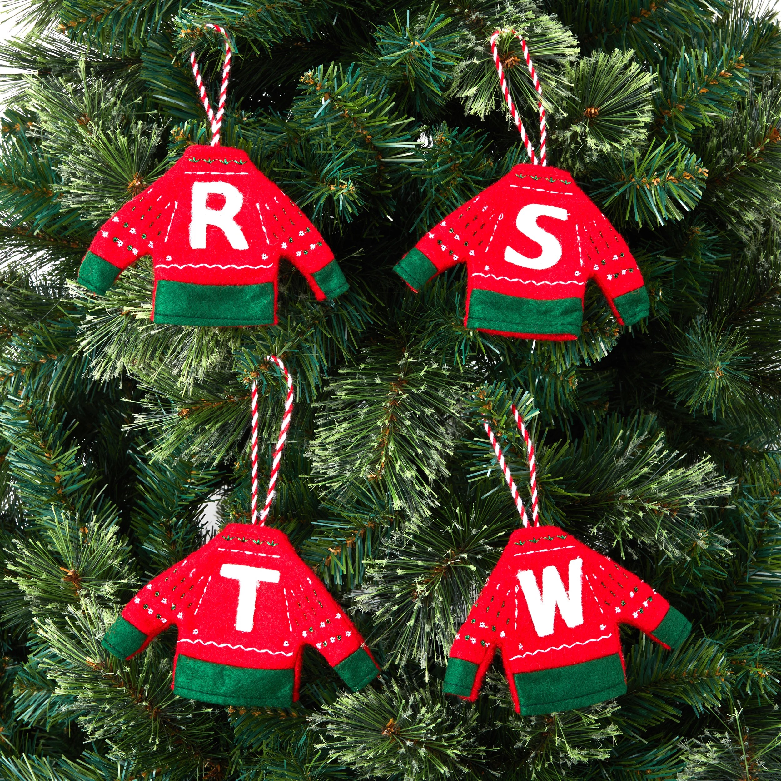 3 Letter Jumper Decoration - Assorted, 3 of 4