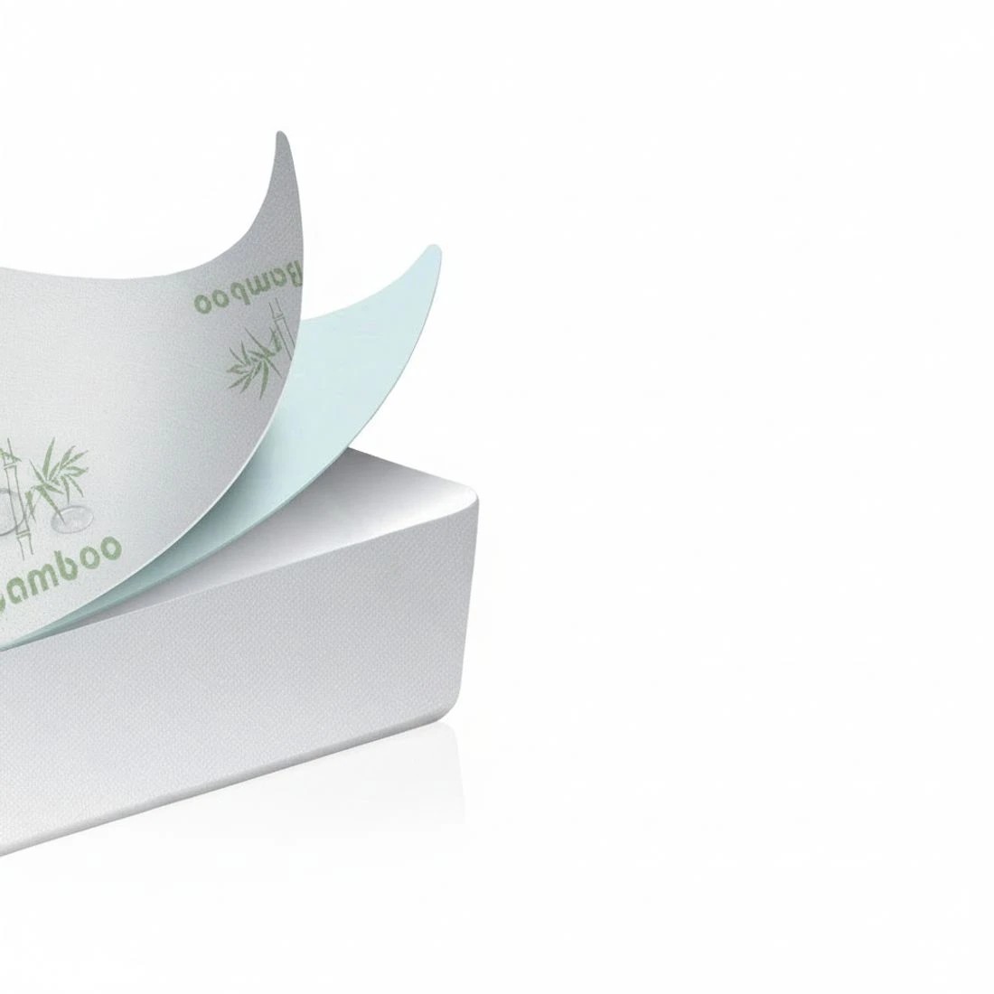 5 Giselle Bedding 40cm Bamboo Mattress Protector Breathable Design King - King Bed - White, 5 of 8