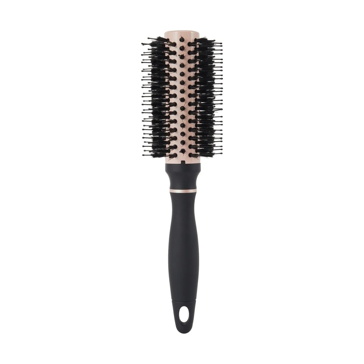 3 OXX Haircare Styling Aluminium Round Brush - Medium, Black, 3 of 4