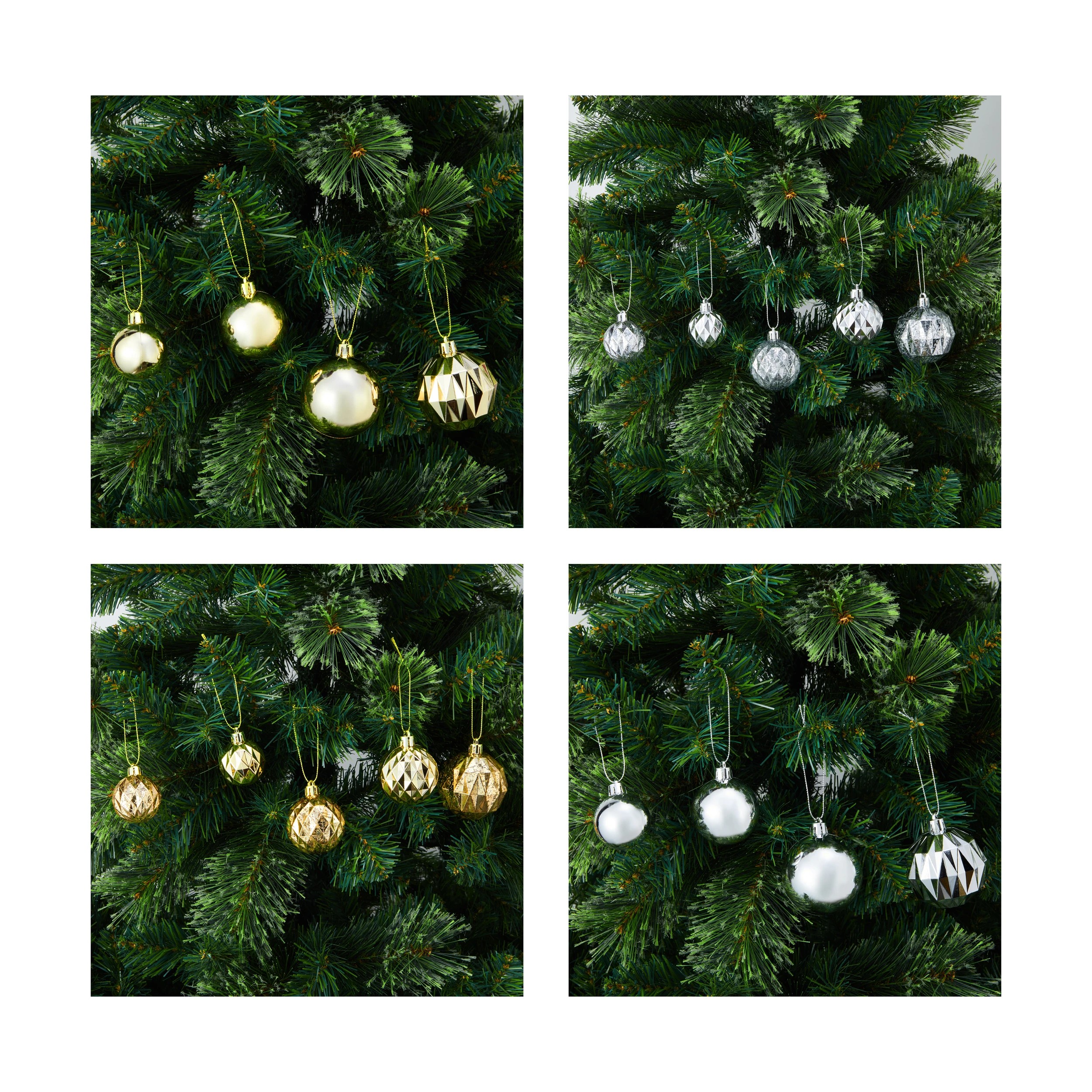 3 100 Pack Luxury Christmas Baubles, 3 of 4