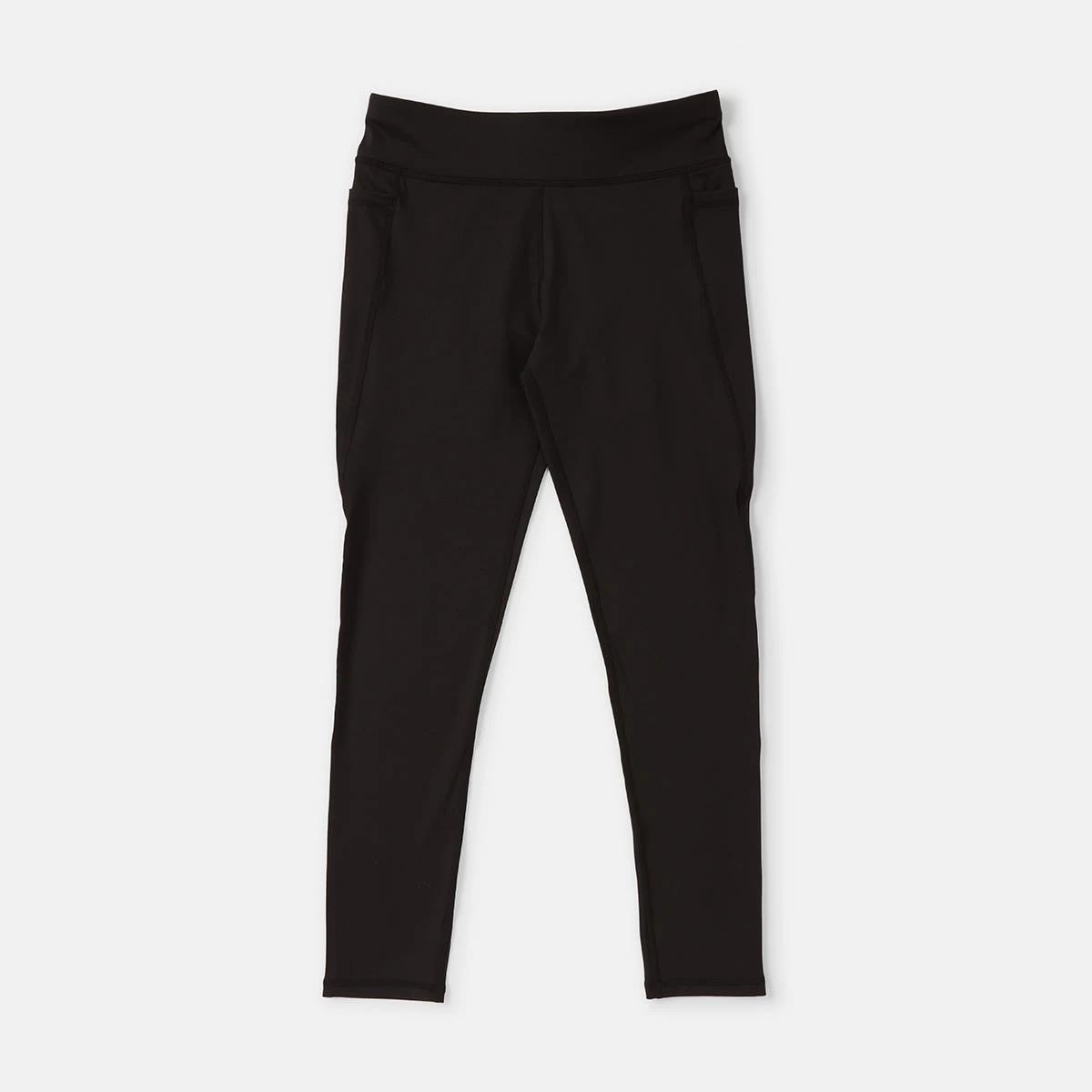 8 Active Kids Full Length Training Leggings BLACK, 8 of 9