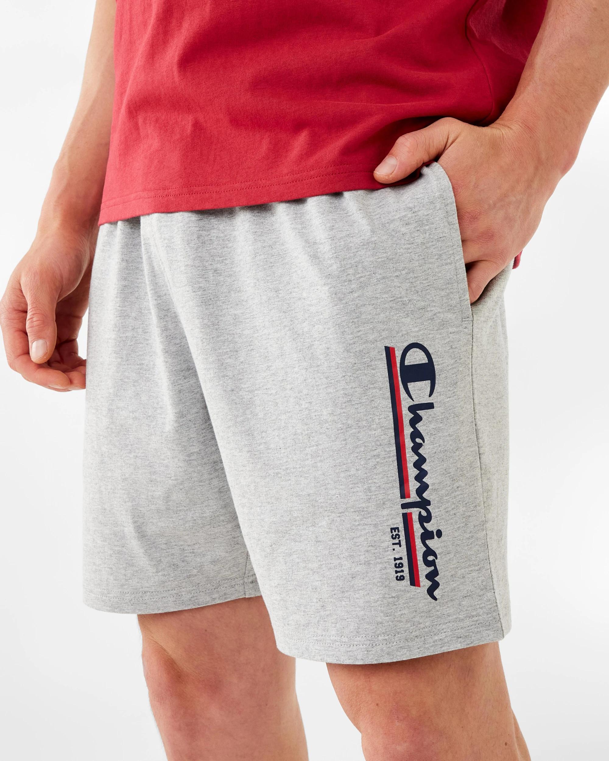 1 Champion Script Mens Shorts Oxford Ht, 1 of 8