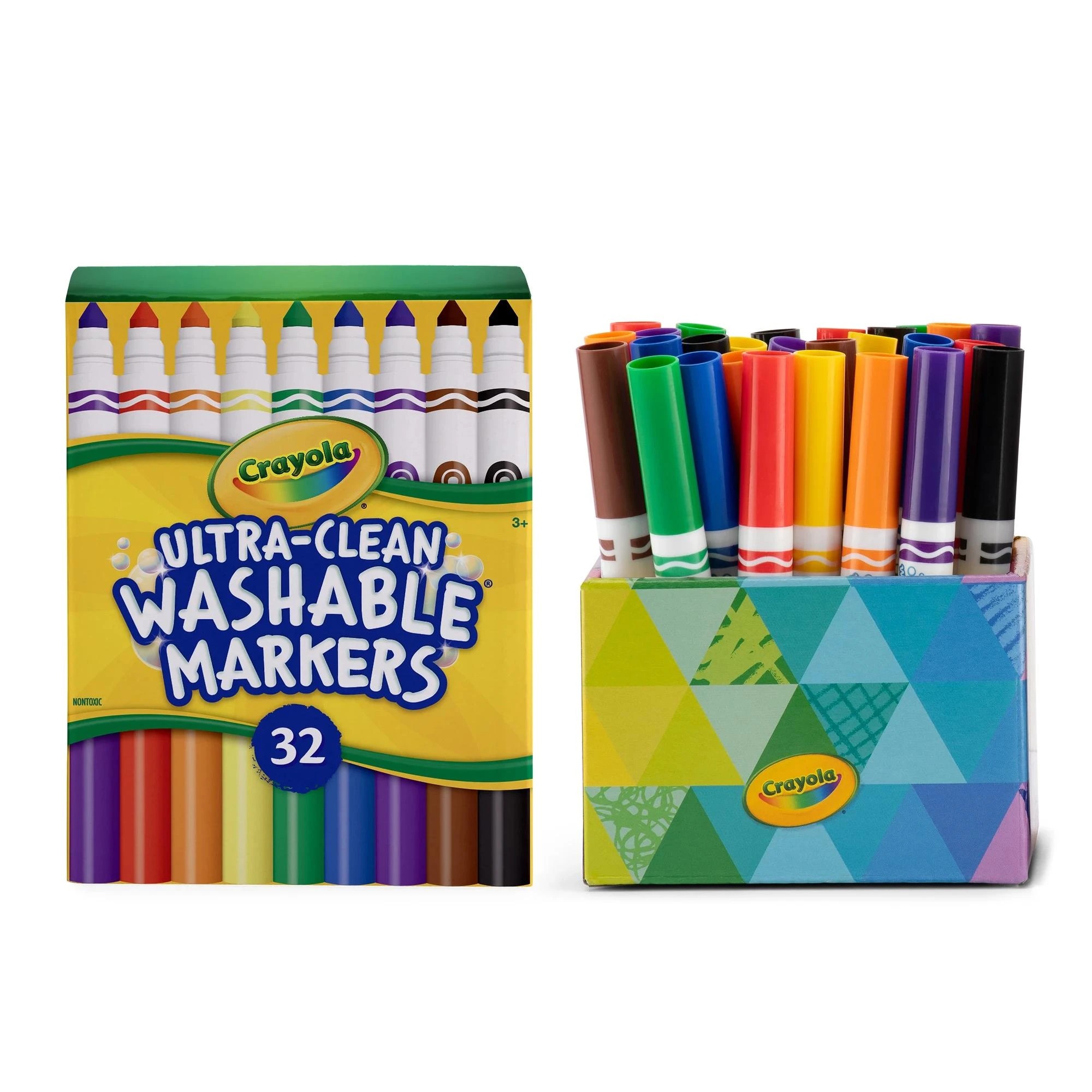 1 32 Pack Crayola Washable Broadline Markers Sharepack
 - Multi, 1 of 5