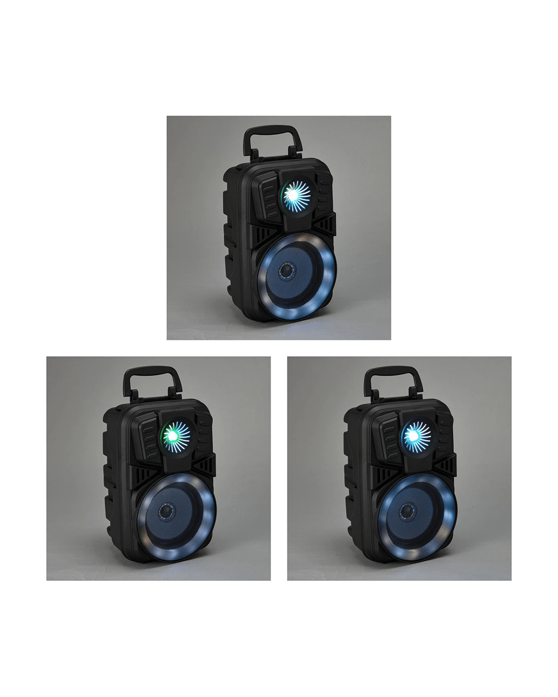 9 Karaoke Speaker with Microphone - Black, 9 of 10