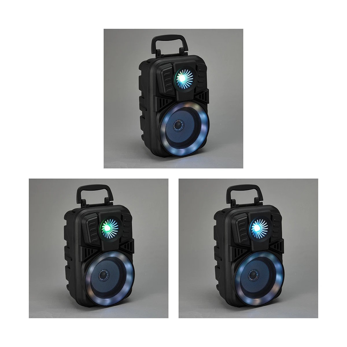 9 Karaoke Speaker with Microphone - Black, 9 of 10