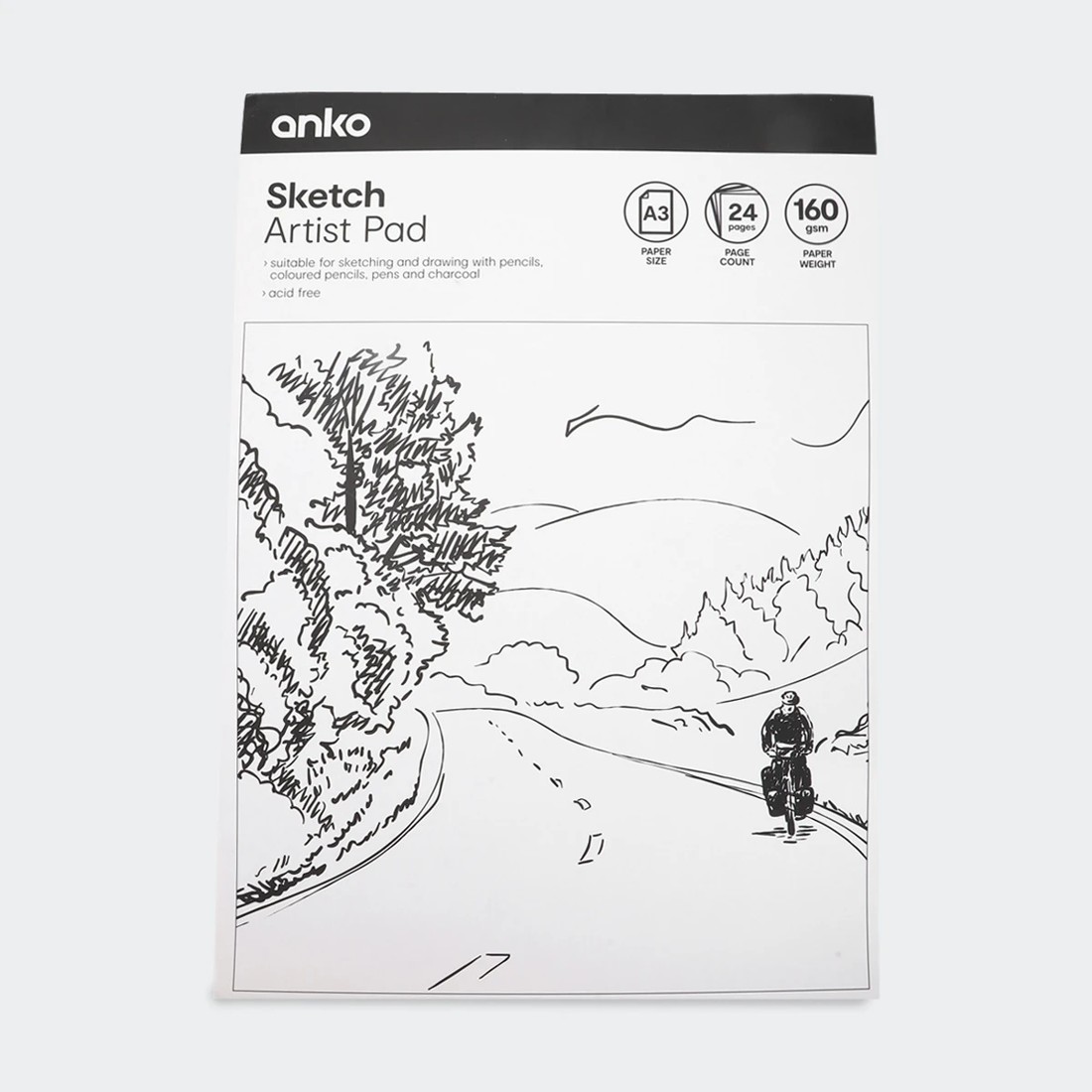 1 A3 Sketch Artist Pad, 1 of 6