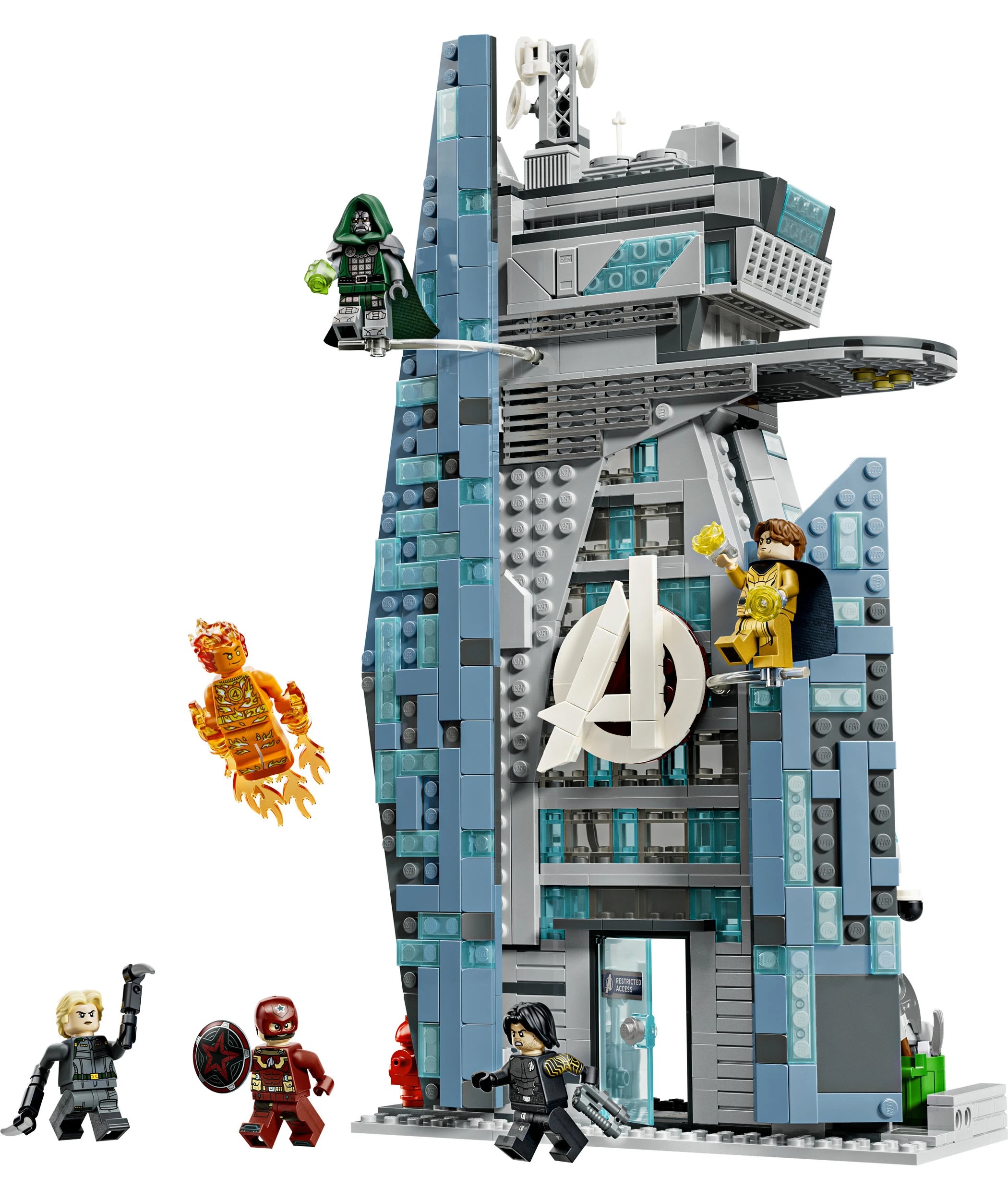3 LEGO Super Heroes Marvel Avengers: Doomsday New Avengers Tower 76352, 3 of 11
