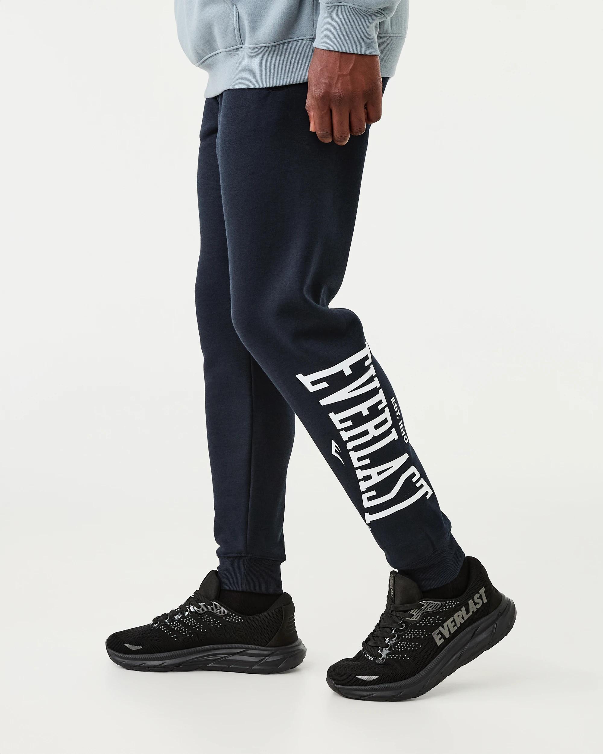 1 Everlast Mens Block Trackpants Indigo, 1 of 7
