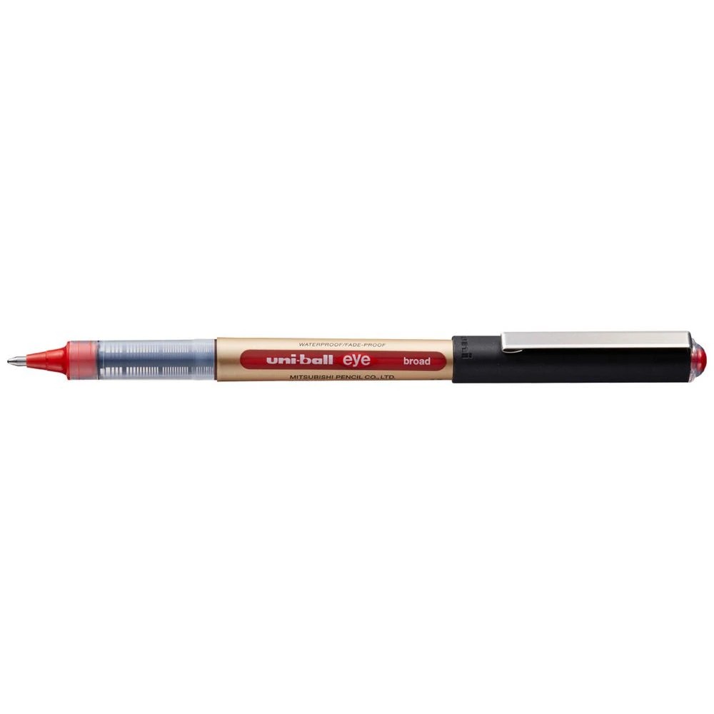1 Uni-Ball Eye Broad Rollerball Pen Red, 1 of 1