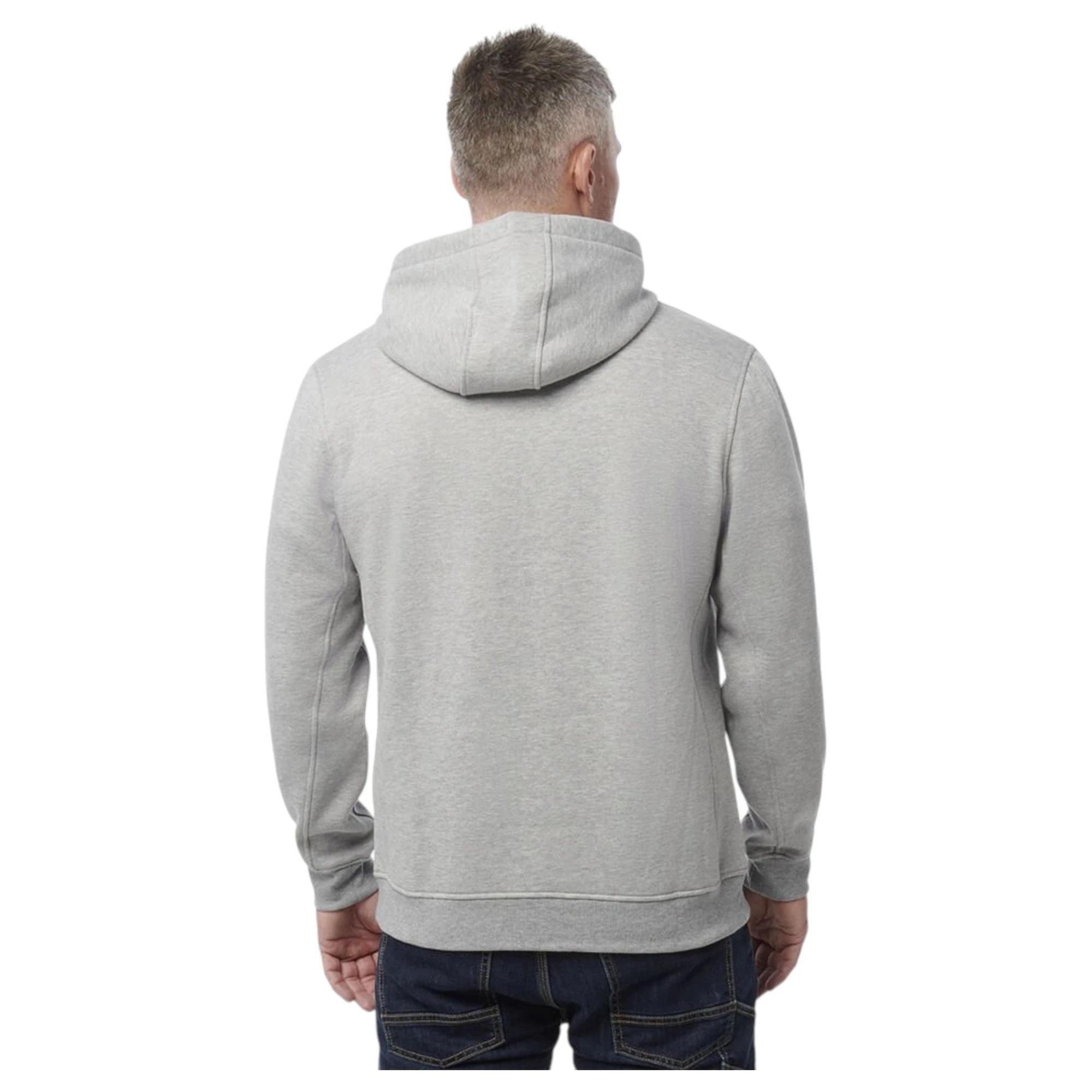 3 KingGee Mens Originals Fleece Hoodie GREY, 3 of 7
