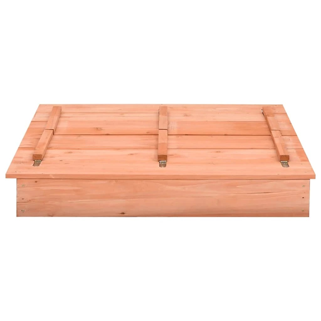 3 Vidaxl Sandbox Wooden Sandbox - Brown, 3 of 8