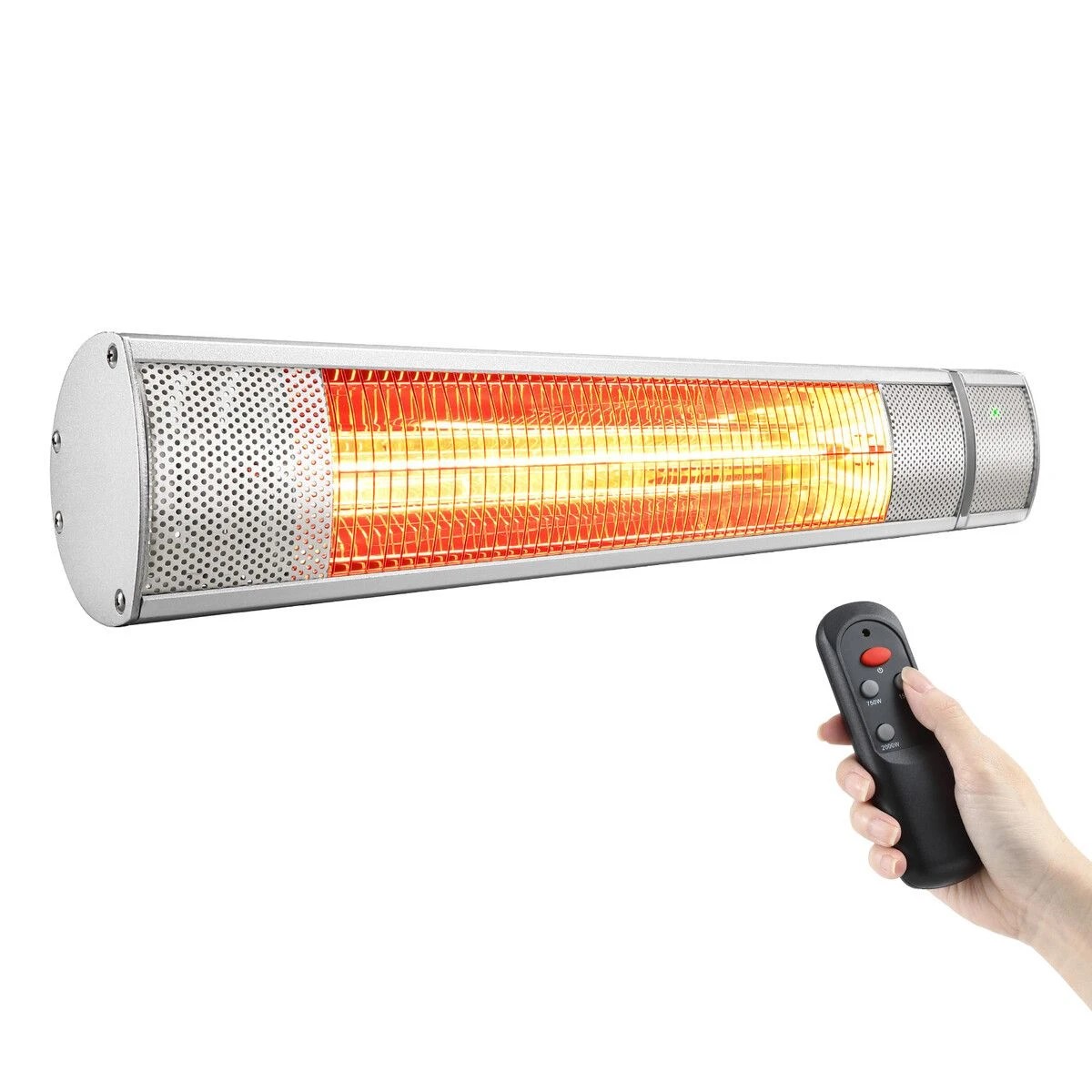 4 Maxkon Electric Halogen Heater 2000W Infrared Space Patio, 4 of 4