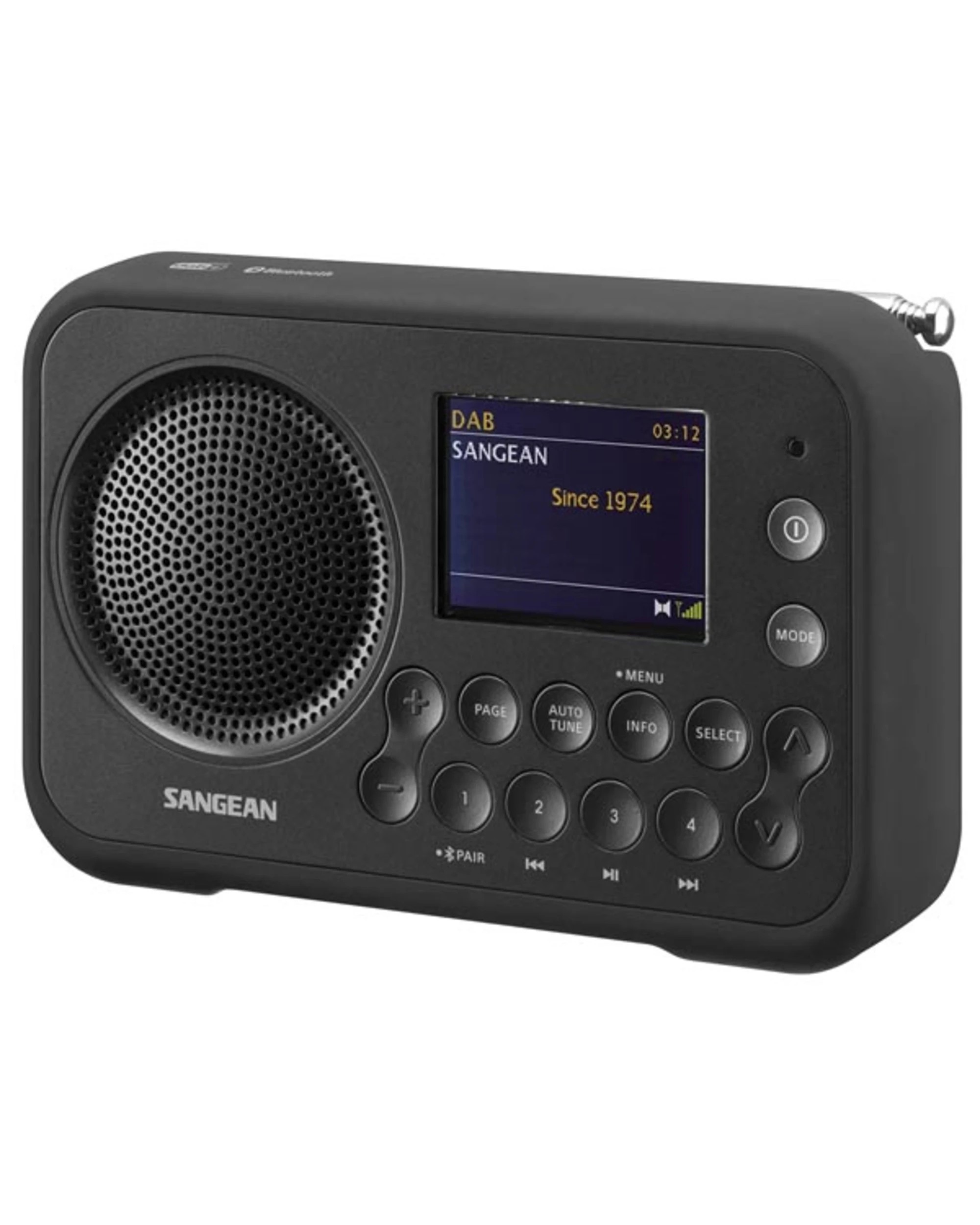 3 Sangean DPR-76BT Bluetooth Portable Digital Radio, 3 of 4