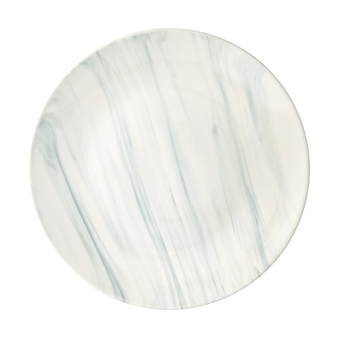 4 Grey Marble Look Dinner Plate, 4 of 5