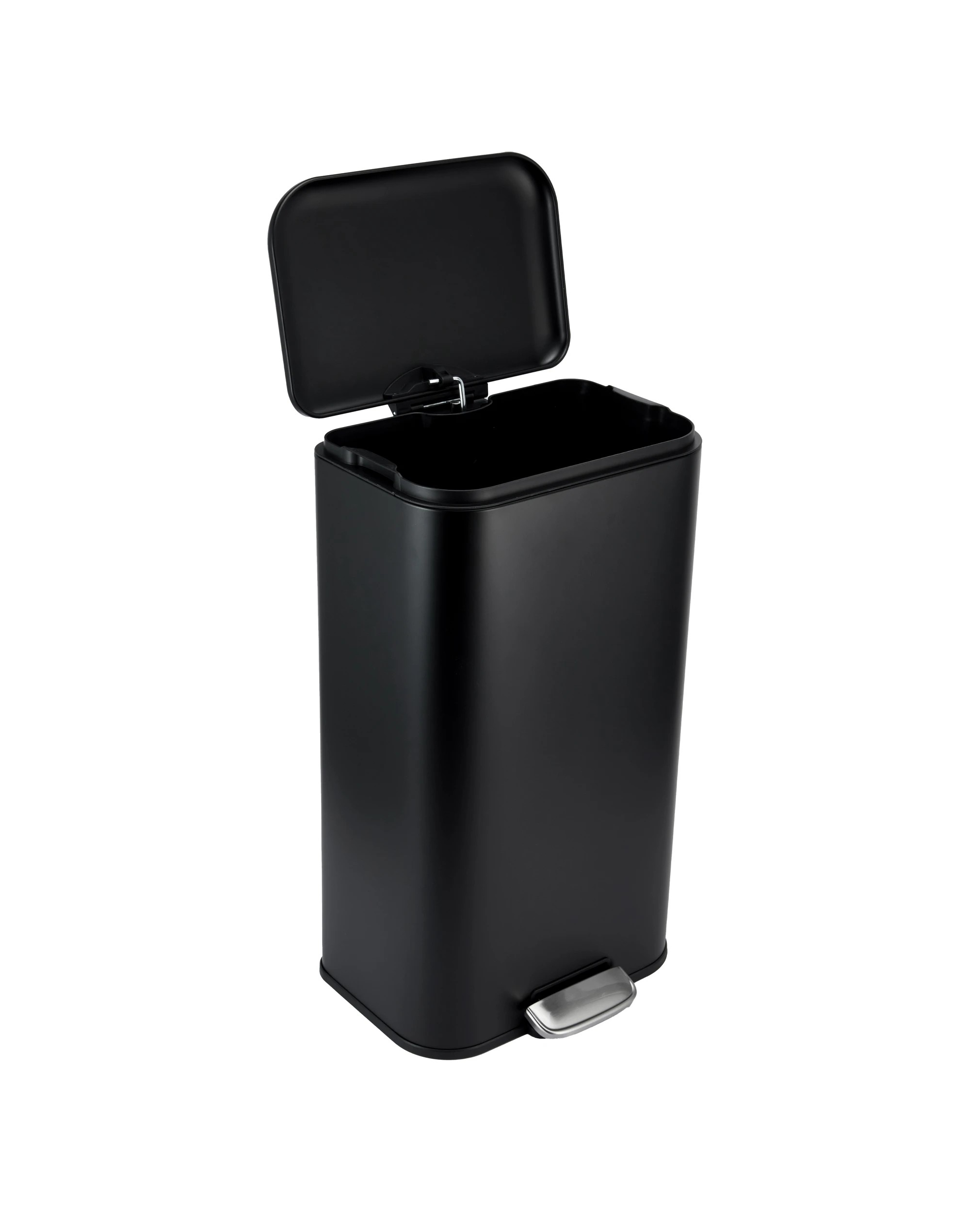 3 30L Pedal Bin - Black, 3 of 8
