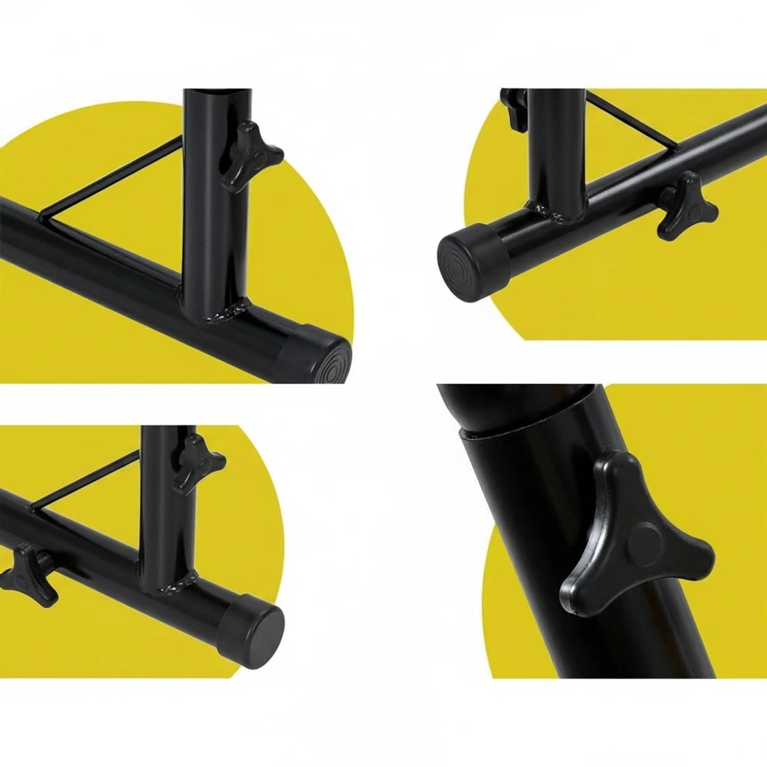 6 Gardeon Hammock Chair with Steel Stand Hanging Outdoor Tassel - Multi, 6 of 6