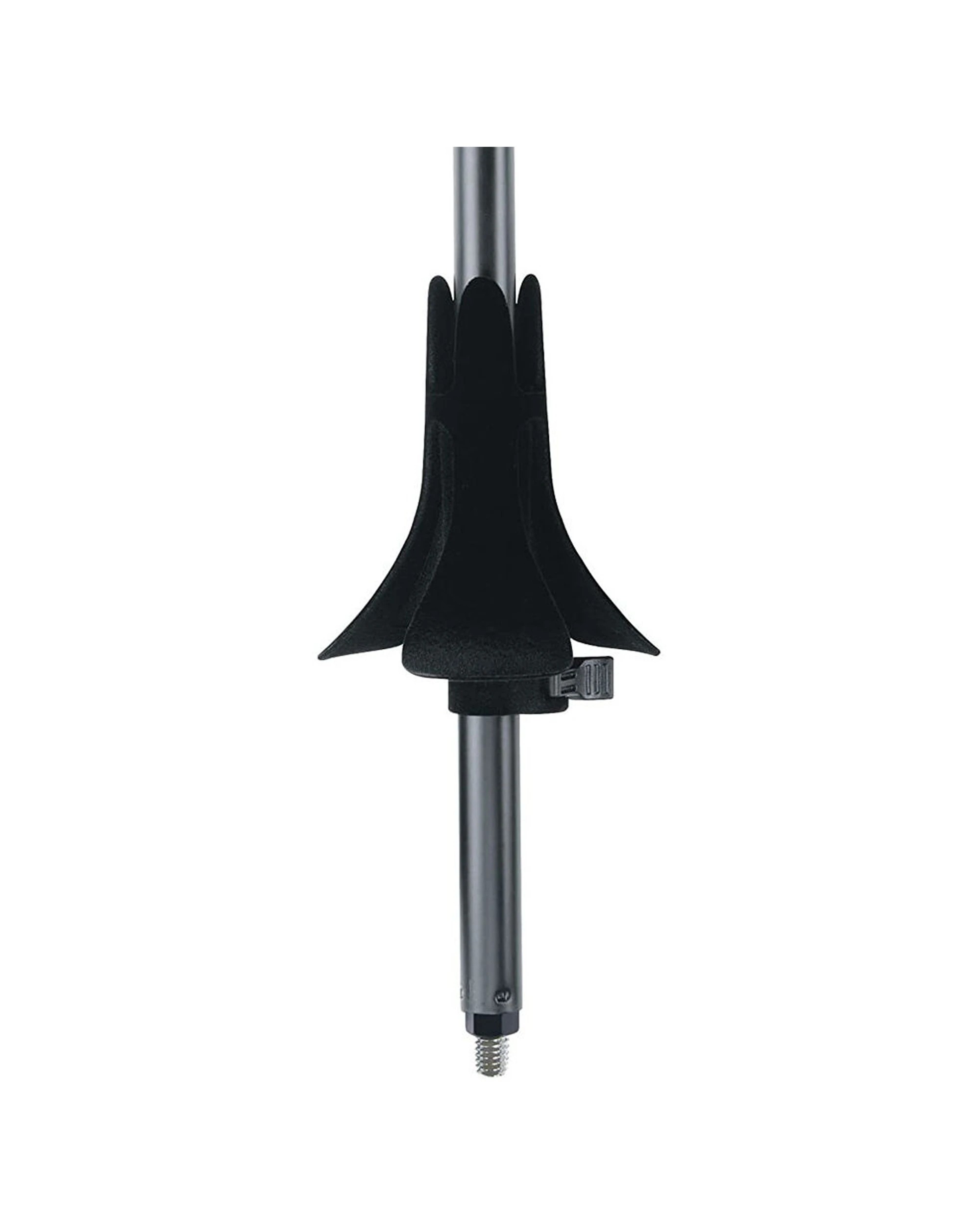 2 Hercules Velvet Peg For Trumpet Cornet Musical Wind Instrument Stand Holder - Black, 2 of 2