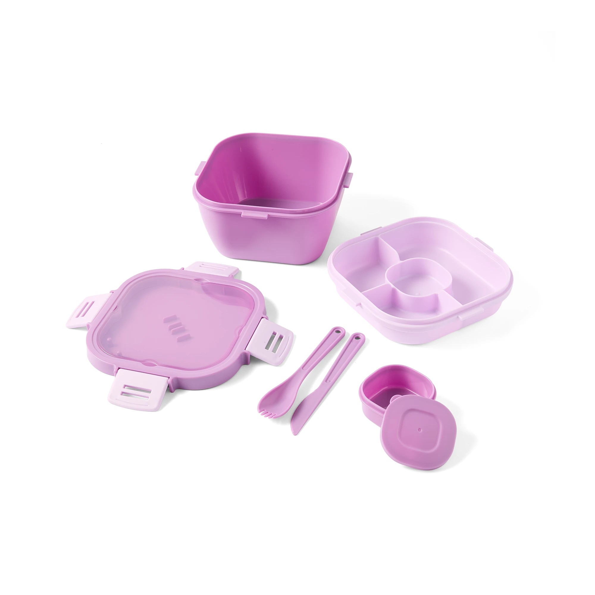 6 Lilac Salad Bowl, 6 of 8