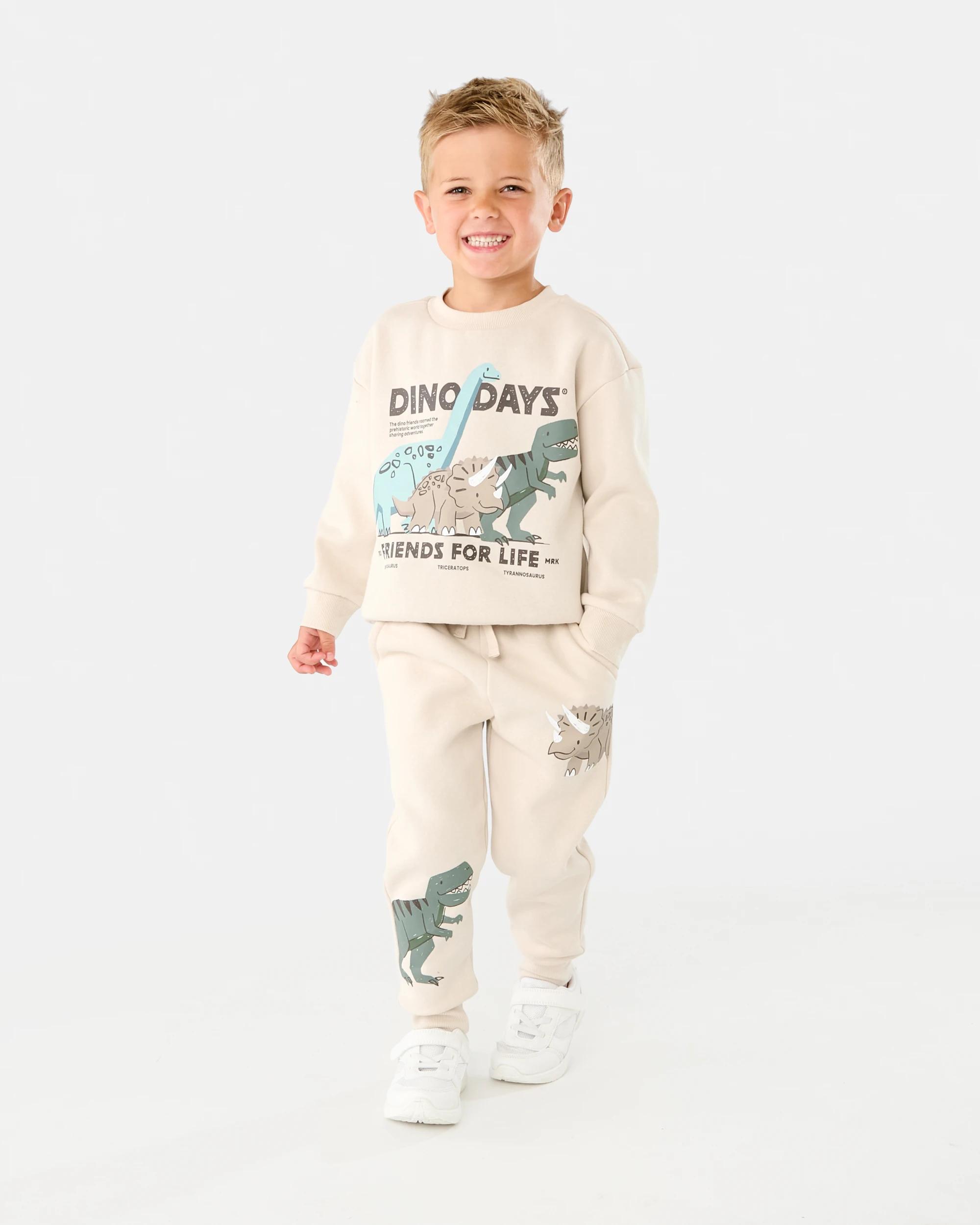 6 Print Trackpants Bge Dino, 6 of 7