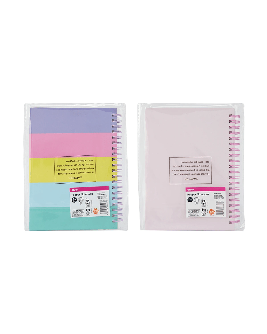 6 Popper Notebook - Assorted, 6 of 6