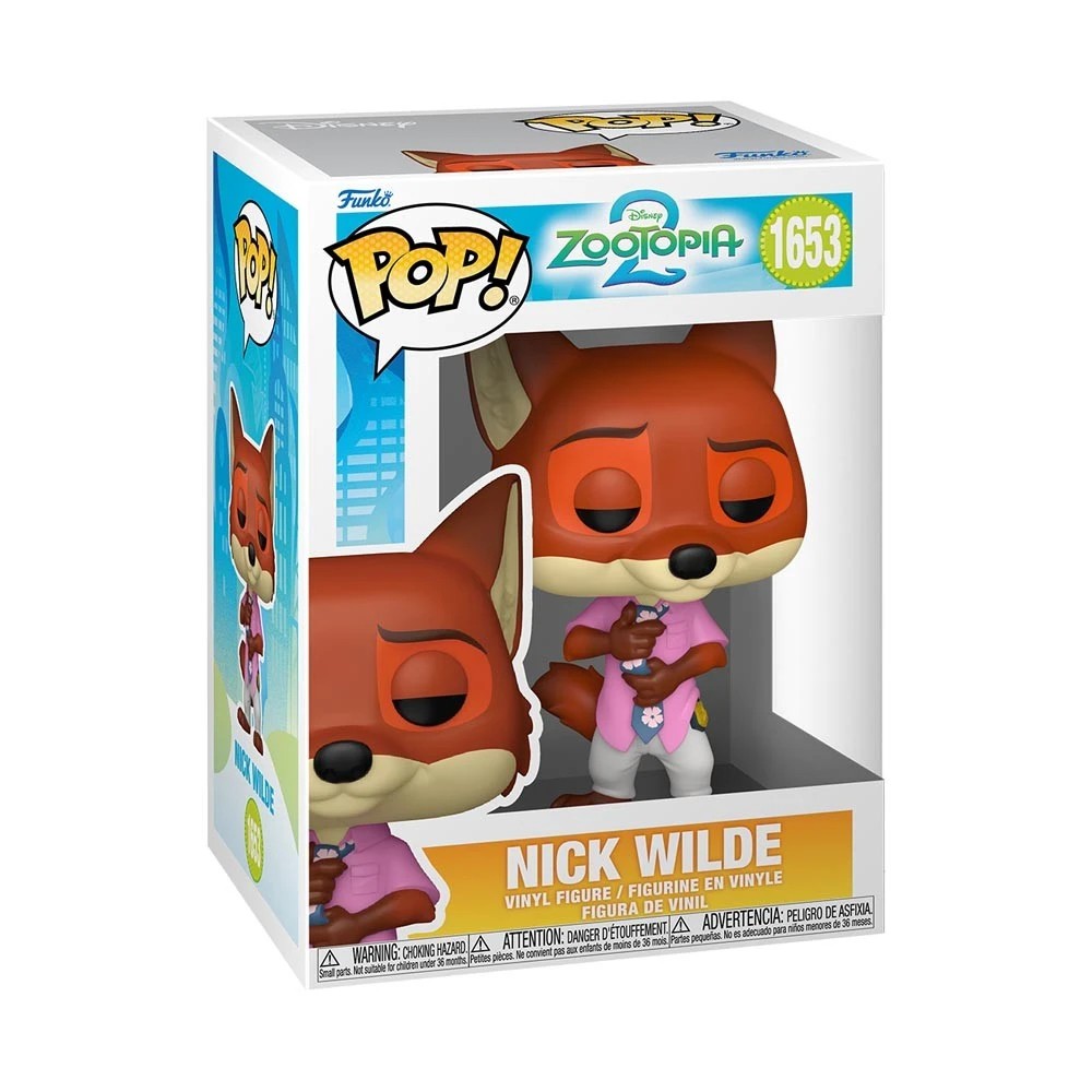 2 Zootopia 2 - Nick Wilde Pop! Vinyl Figure, 2 of 2