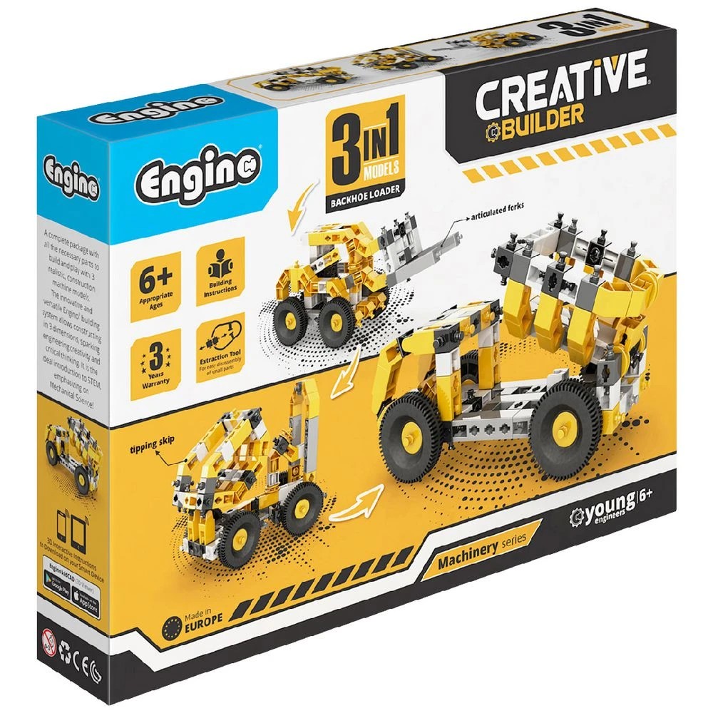 1 ENGINO Creative Builder Machinery Model Kit Tipper Truck, 1 of 4