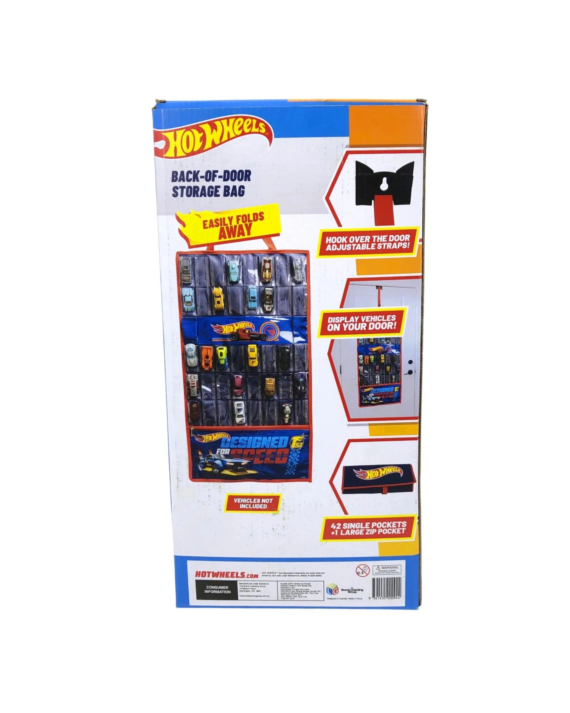 4 Hot Wheels Back-of-Door Storage Bag, 4 of 10
