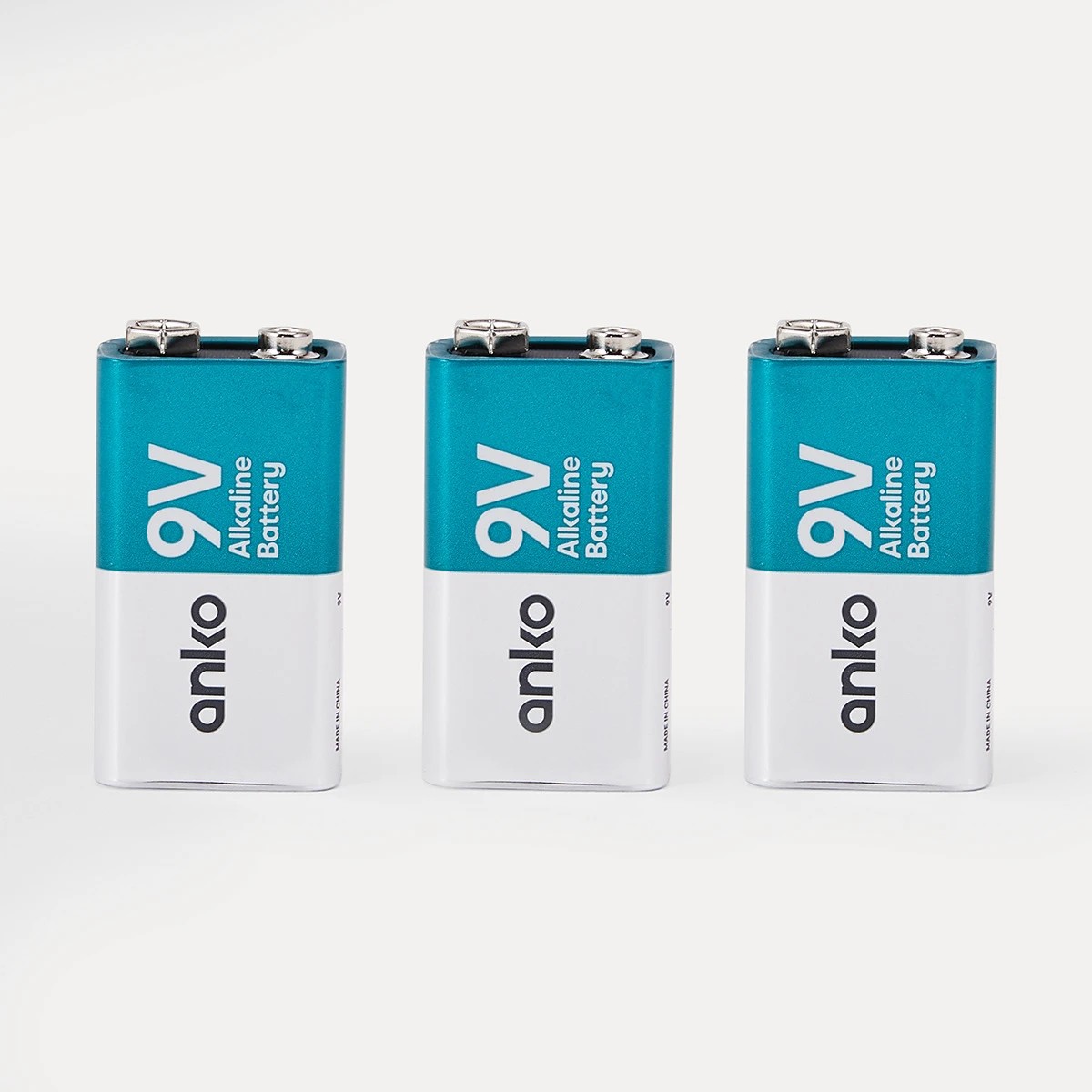 2 3 Pack 9V Alkaline Batteries, 2 of 5