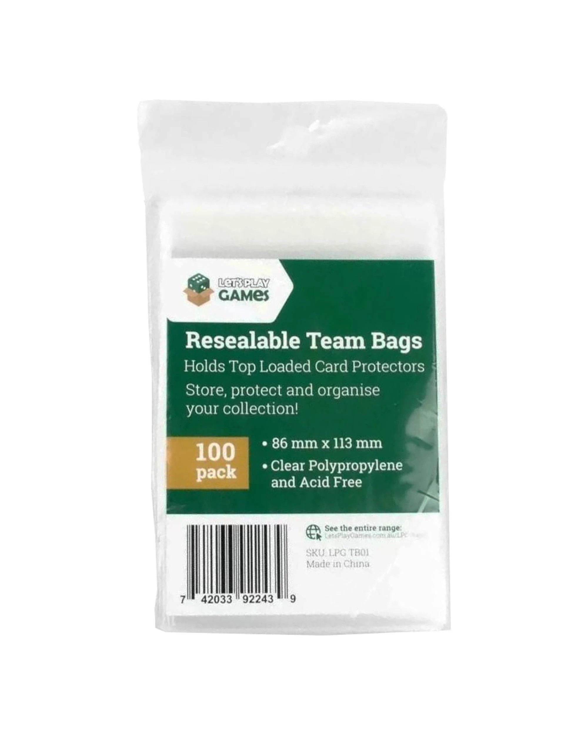 1 Lets Play Games Team Bags, 1 of 1
