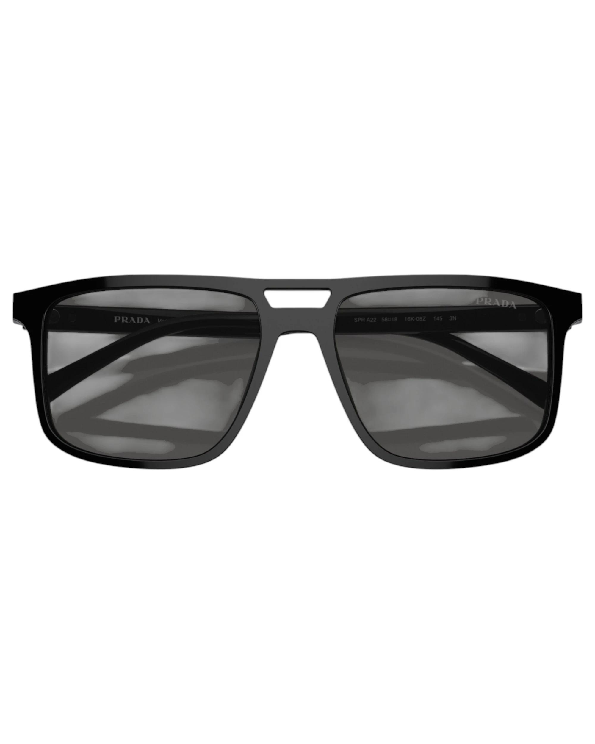 3 Prada Mens Sunglasses PRA22S Black/ Dark Grey Sunnies BLACK/DARK GREY, 3 of 5