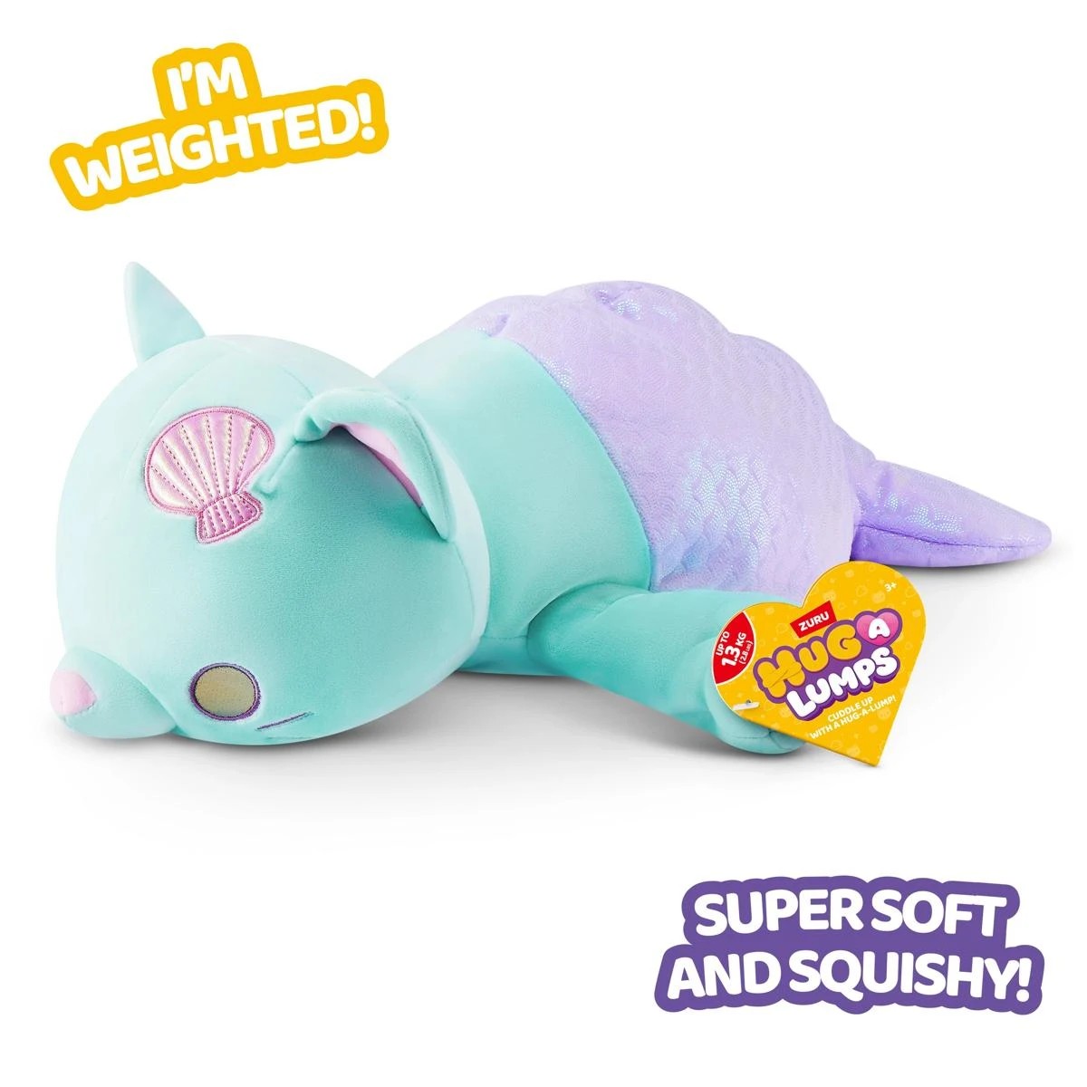 3 Zuru Hug-A-Lumps Plush Toy - Medium, Assorted, 3 of 6