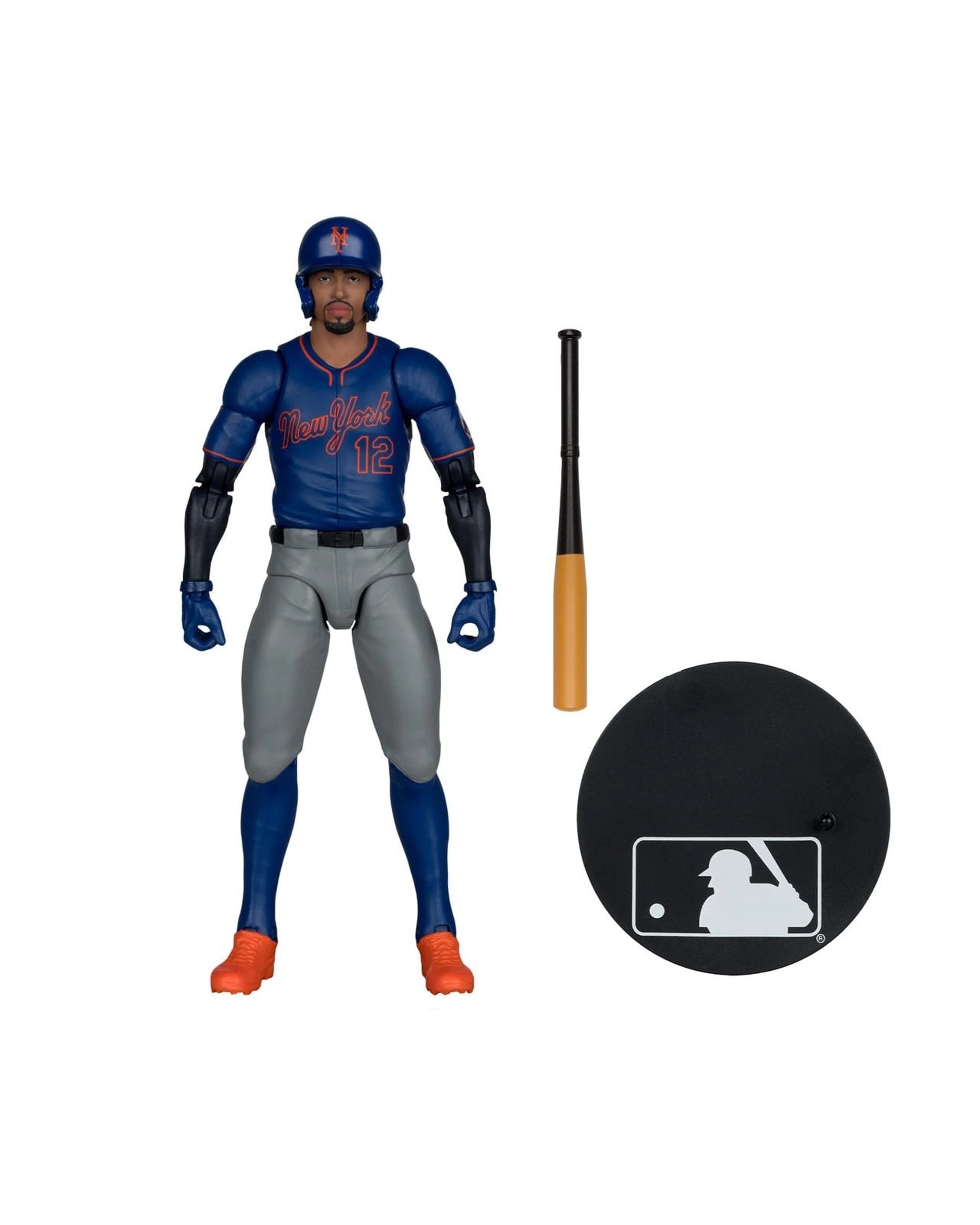 2 McFarlane SportsPicks MLB Mets Francisco Lindor 6 inch Articulated Figure, 2 of 9