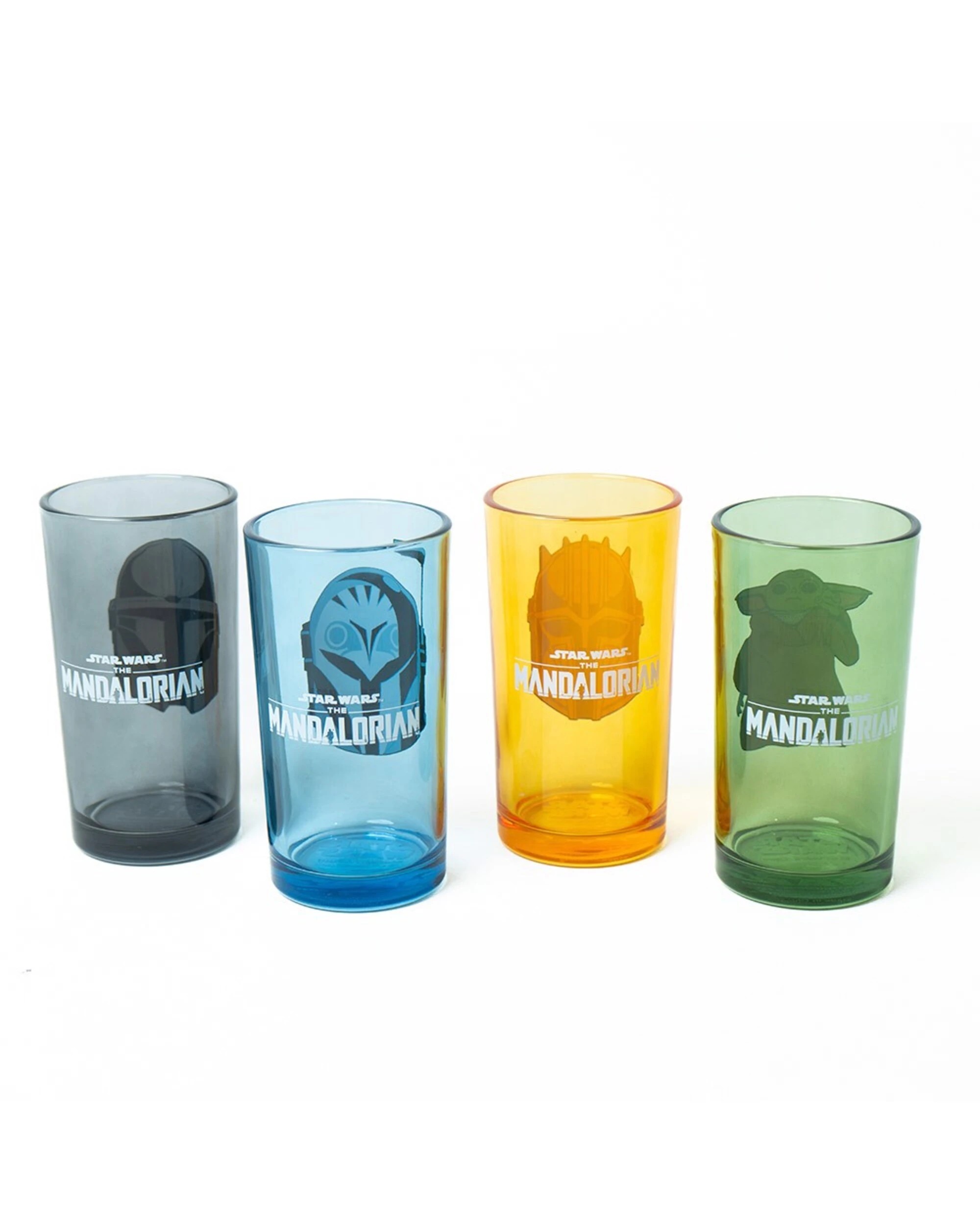 2 Star Wars - The Mandalorian - Mandalorians Glass 4-Pack - Multi, 2 of 5