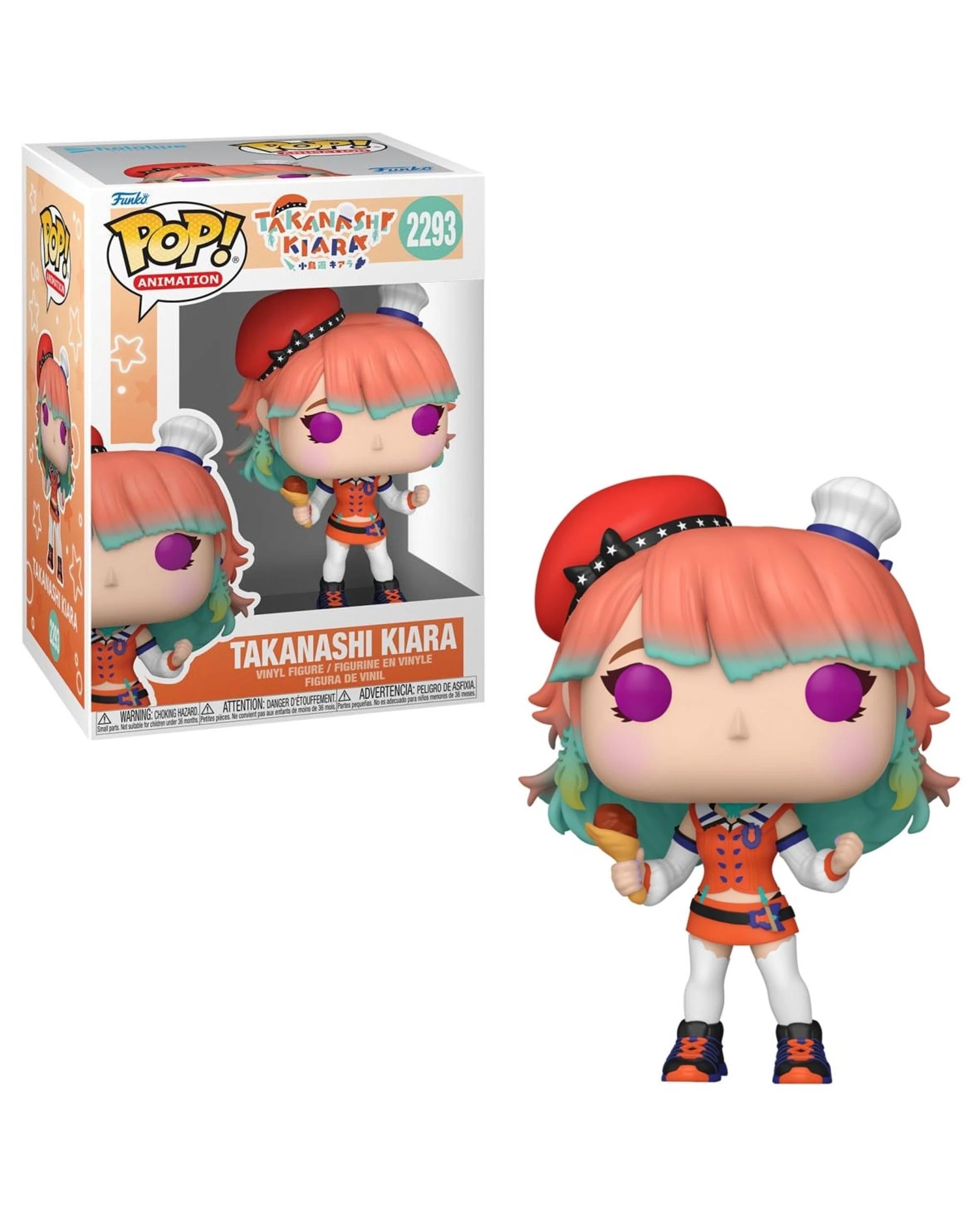 1 Hololive Takanashi Kiara Funko POP! Vinyl, 1 of 3