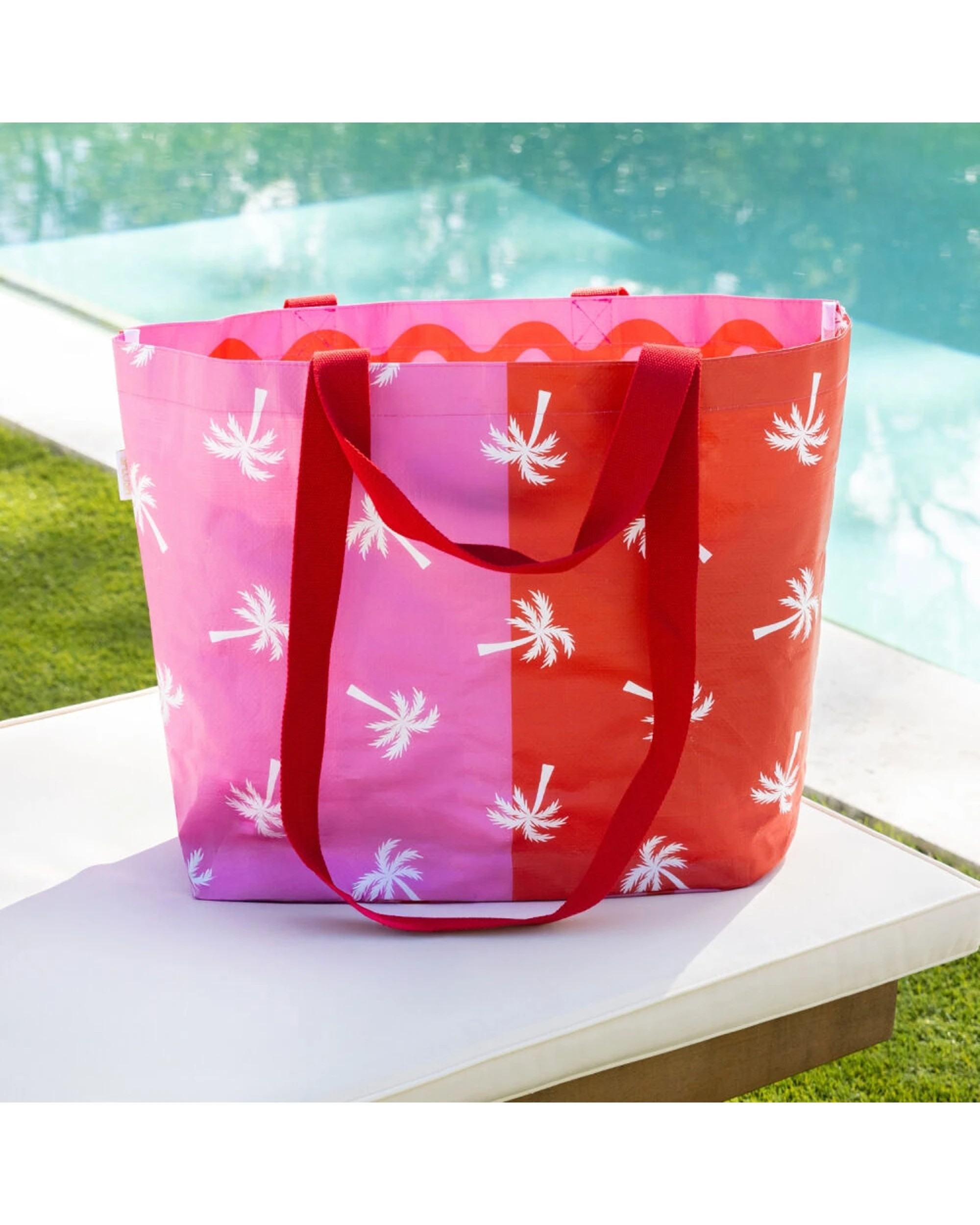 4 Splosh Summer Waves Beach Bag Travel Outdoor Carry Tote 63x41cm - Multi, 4 of 4