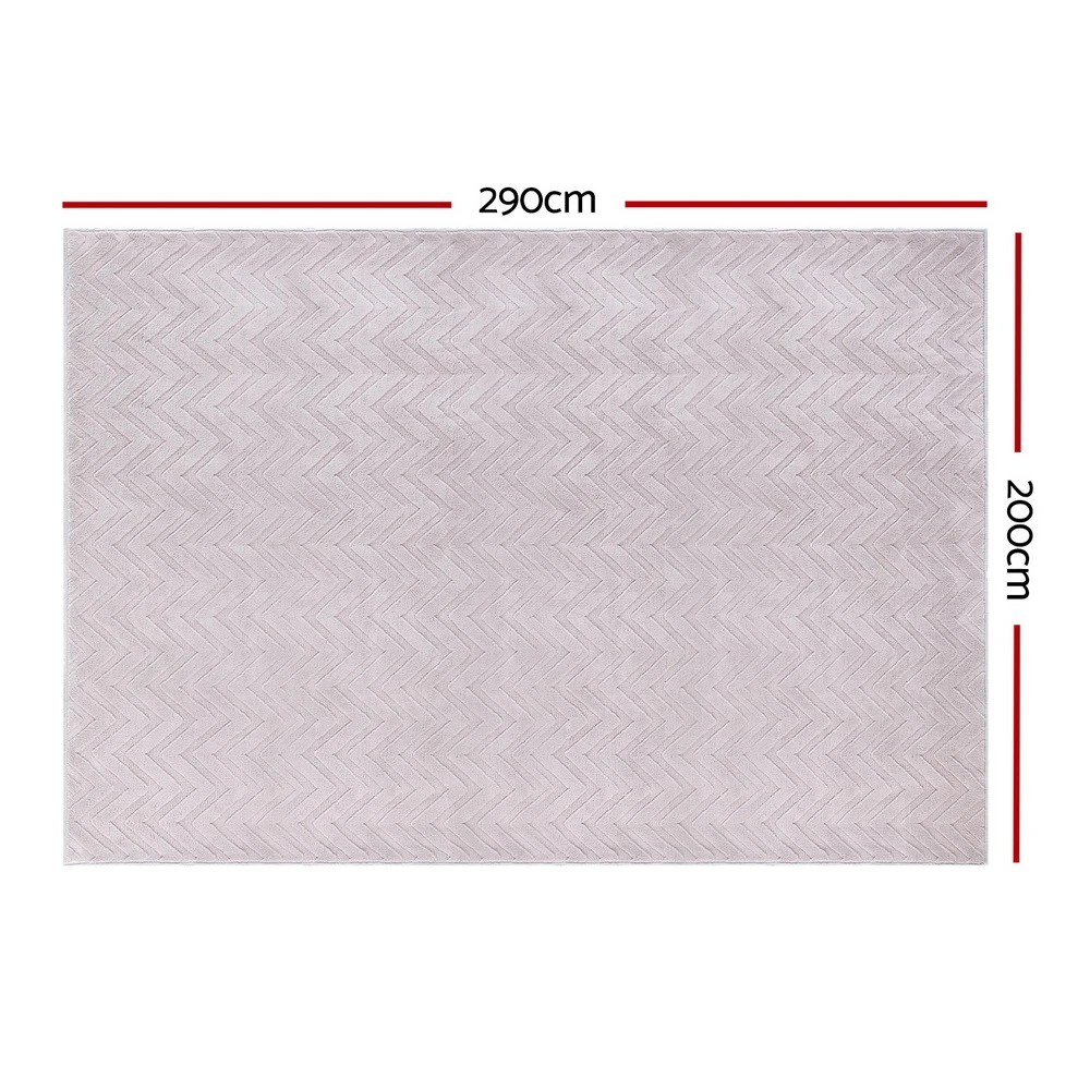 2 Artiss Floor Rug 200x290 Washable Mat Carpet - Multi, 2 of 3