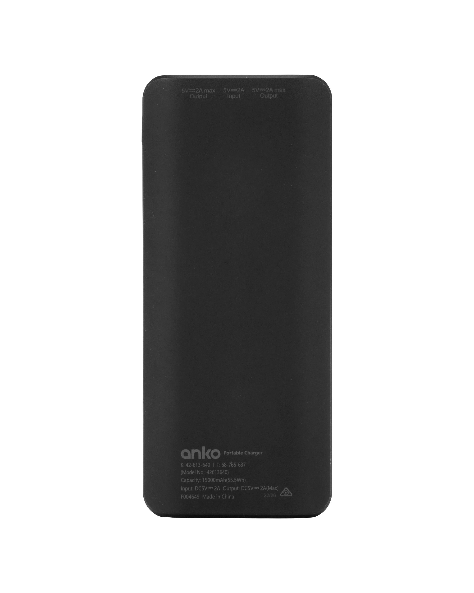 3 Portable Charger Dual Port - 15,000mAh, 3 of 9
