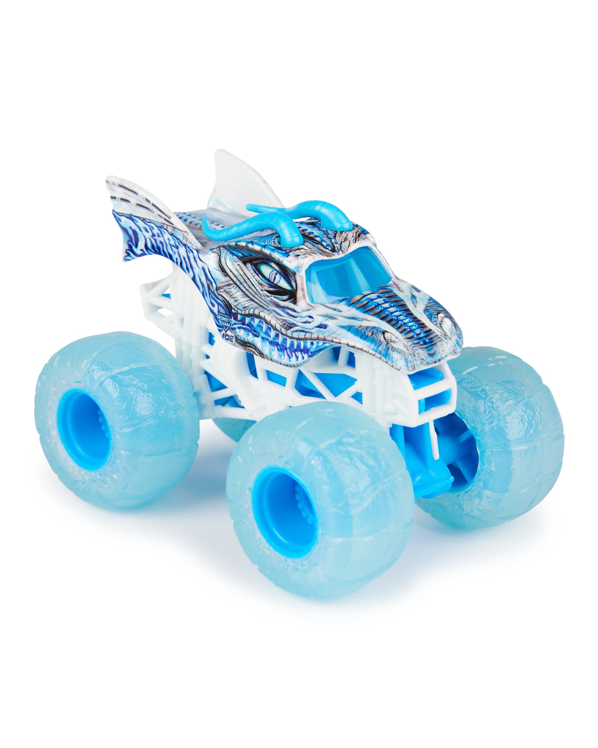 6 2 Pack Monster Jam 1:64 Scale True Metal Fire and Ice Trucks - Assorted, 6 of 8