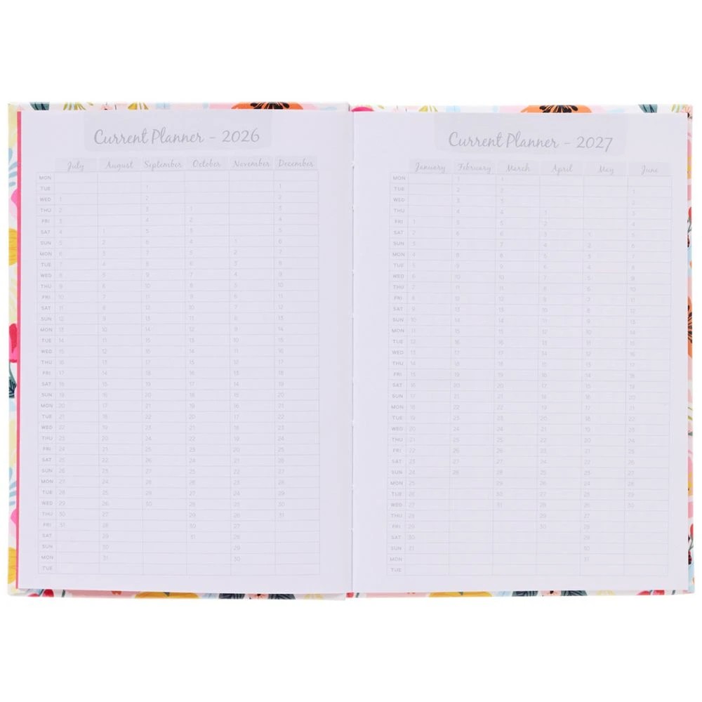 3 Otto A5 Week to View FY26/27 Diary Fun Floral, 3 of 7