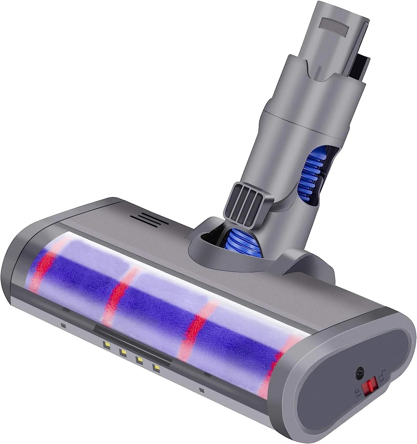 2 Hygieia Fluffy Floor Tool For Dyson Vacuum Cleaners - Grey, 2 of 4