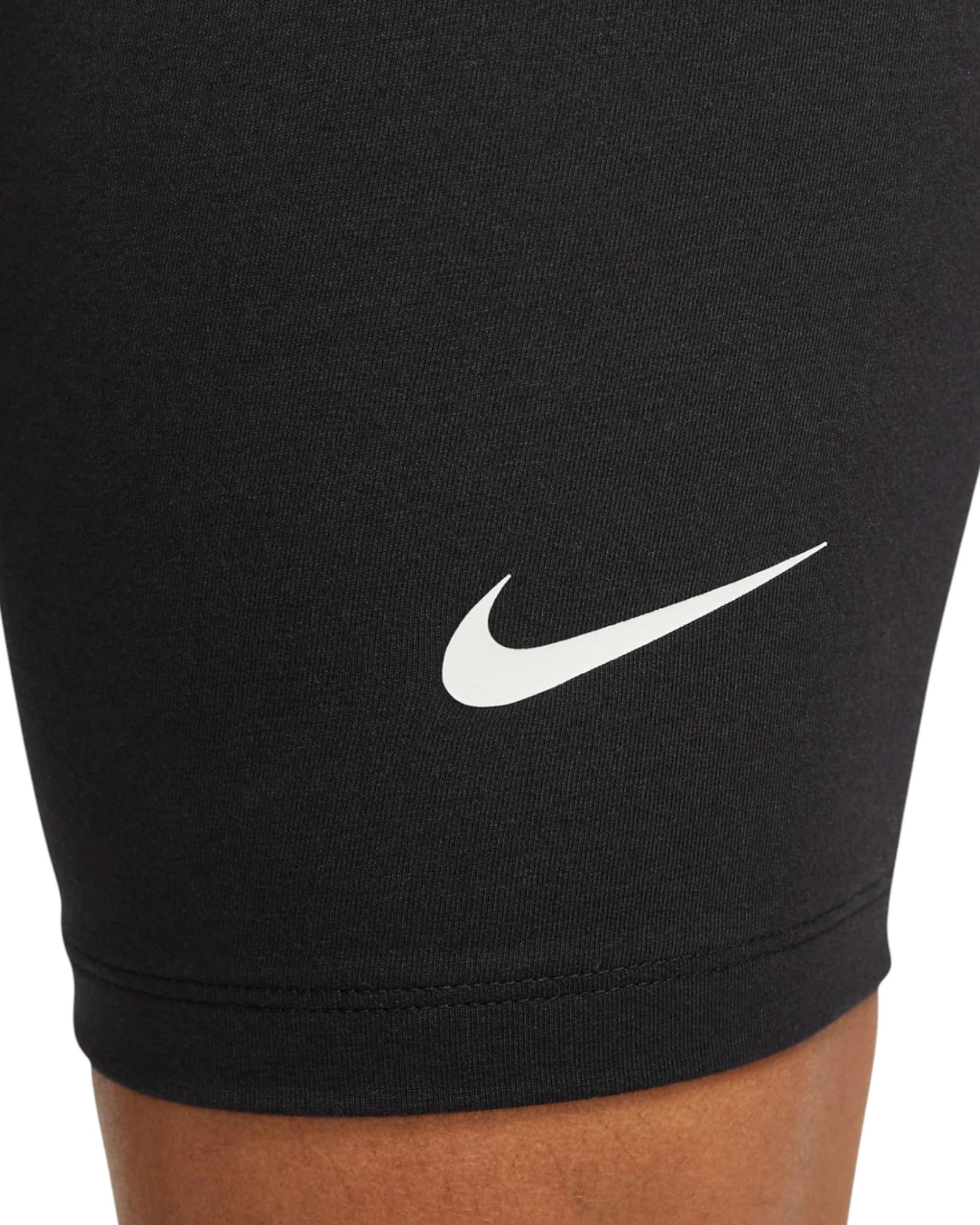 5 Nike 2 Pack Womens Sportswear Classic High-Waisted Black Biker Shorts BLACK, 5 of 6