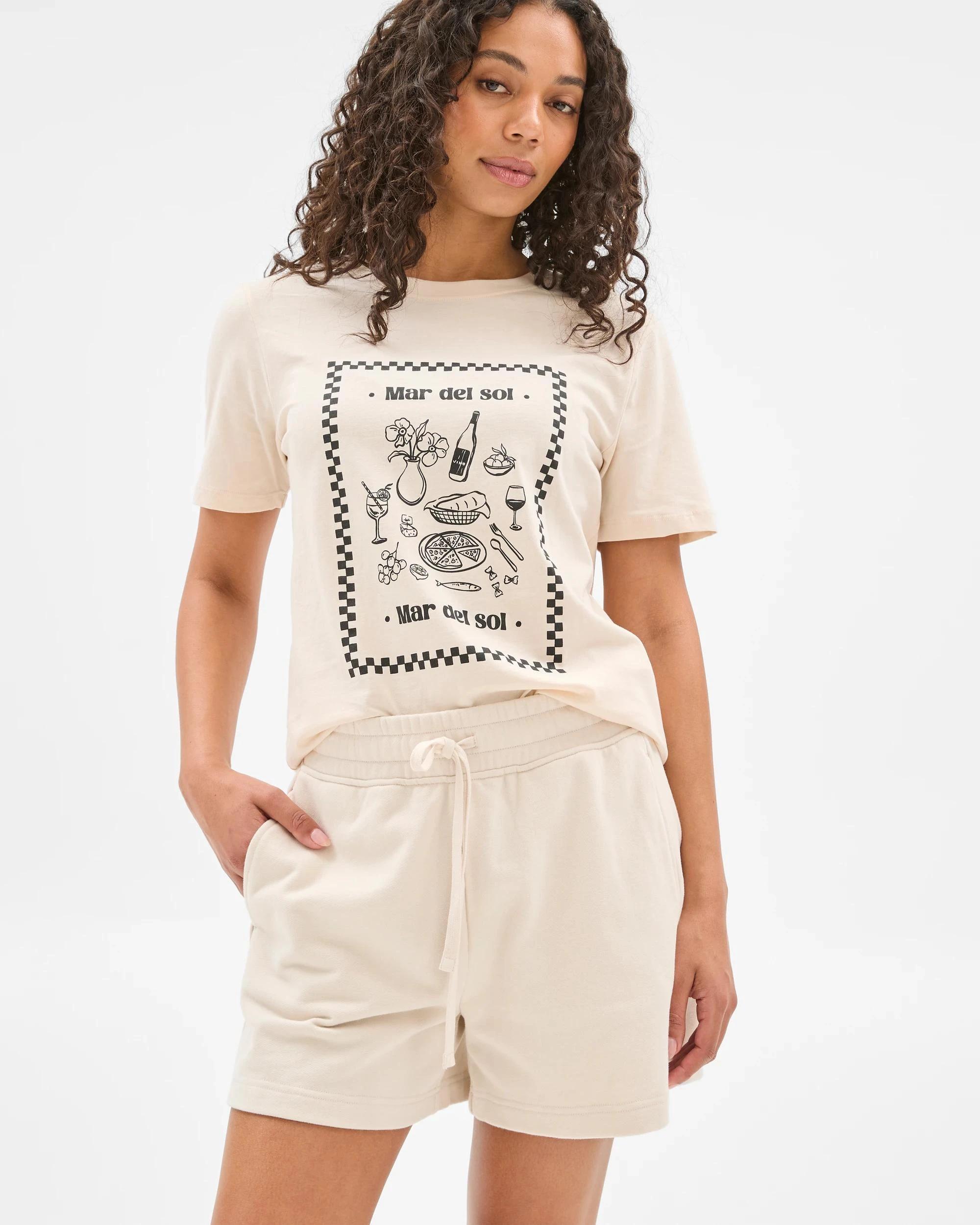 2 Target Australian Cotton Jersey Pull On Shorts OATMEAL, 2 of 5