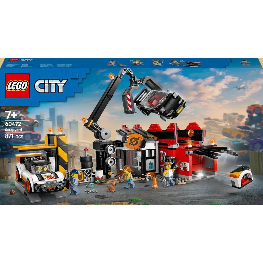 1 LEGO City Scrapyard with Cars 60472, 1 of 10