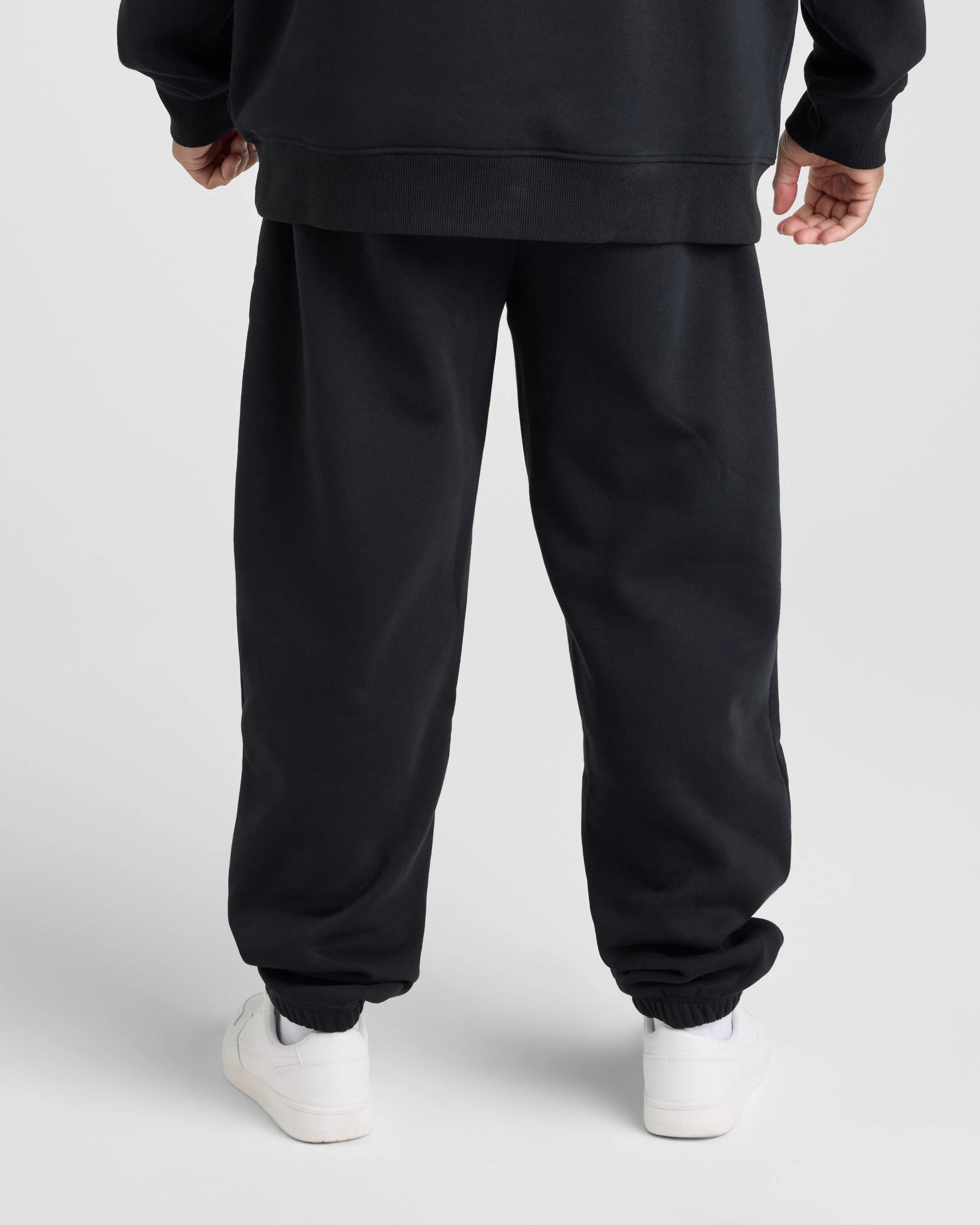 3 Lonsdale London Plus Sport Trackpants BLACK, 3 of 5